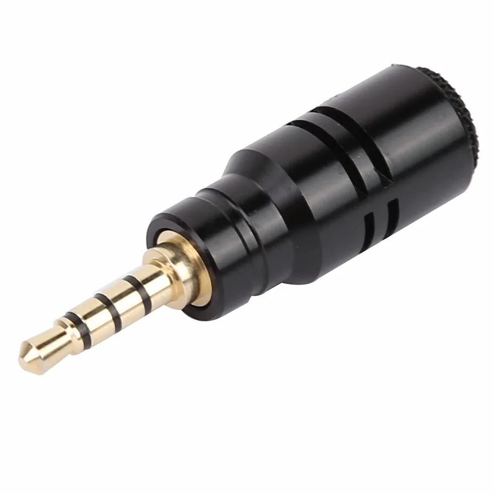 Topiky Mini mikrofon EY-630A, mikrofon pojemnościowy, wysoka czułość, przenośny, z wtyczką jack 3,5 mm do smartfonów