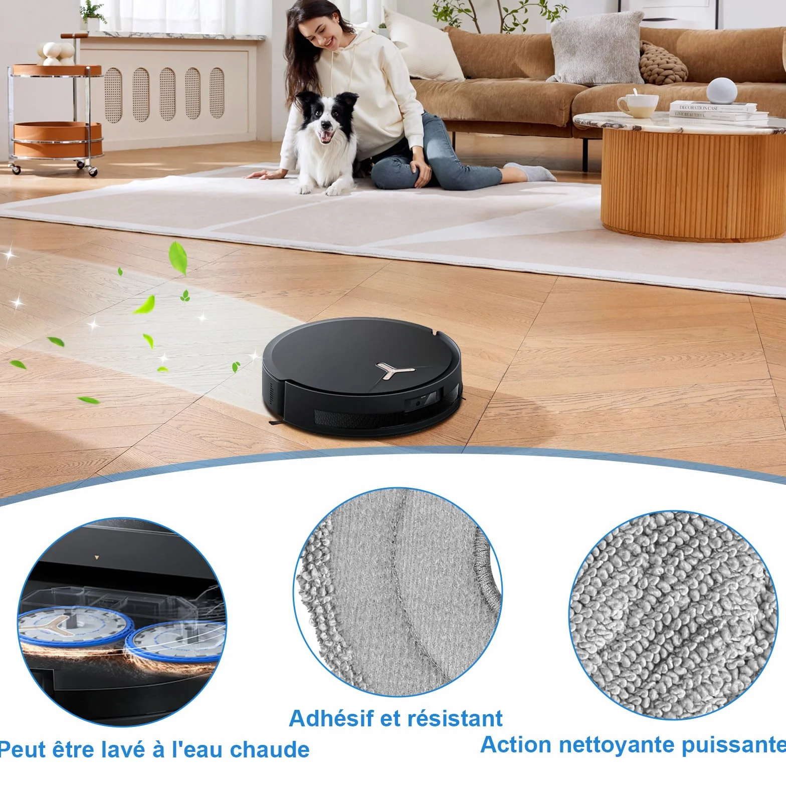 ECOVACS DEEBOT T50 Omni T50 PRO Omni T50 Pro Omni Gen2 robot aspirateur accessoires 25 pièces