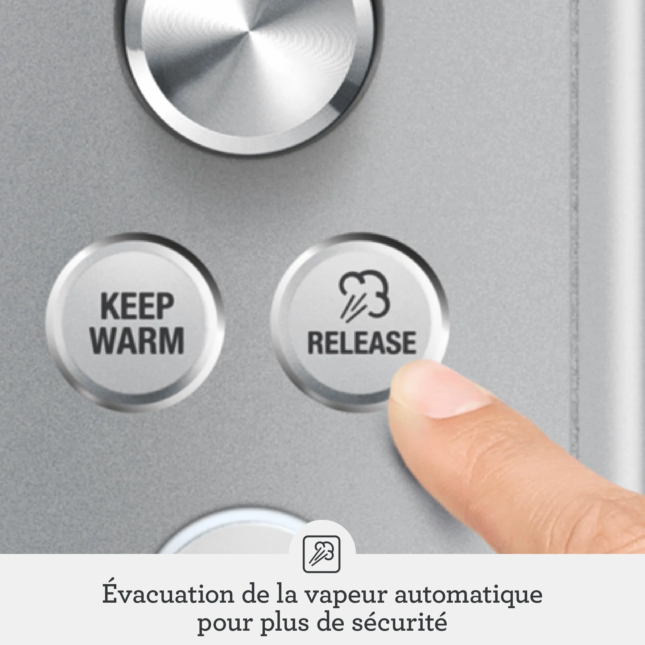 SAGE SPR700 The Fast Slow Pro, Multicuiseur Avancé, Évacuation Automatique de la Vapeur, Capacité 6 Litres