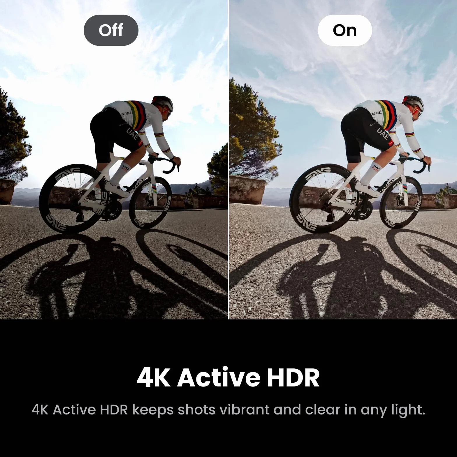 Insta360 GO Ultra Edycja Tadej Pogačar – Mała kamera do vloggingu 4K, do użytku bez rąk, kamera POV, czujnik 1/1,28", 53 g, 156° kąt widzenia, 200 min czasu pracy, magnetyczna przenośna kamera