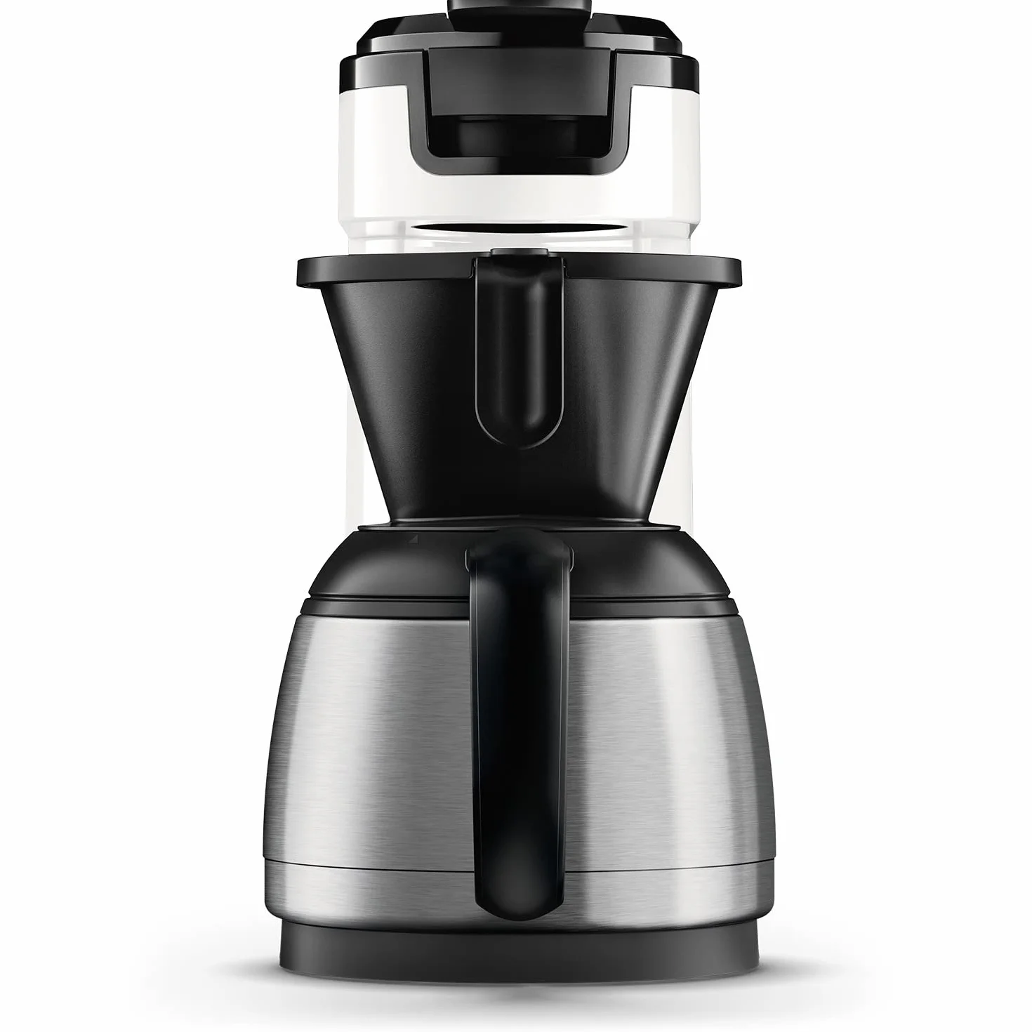 Philips Senseo Switch Machine à Café à Dosettes et Filtre - Technologie 2 en 1, Réservoir d'Eau de 1 L, 7 Tasses en une Seule Fois, Couleur Blanc Titane (HD6592/05)