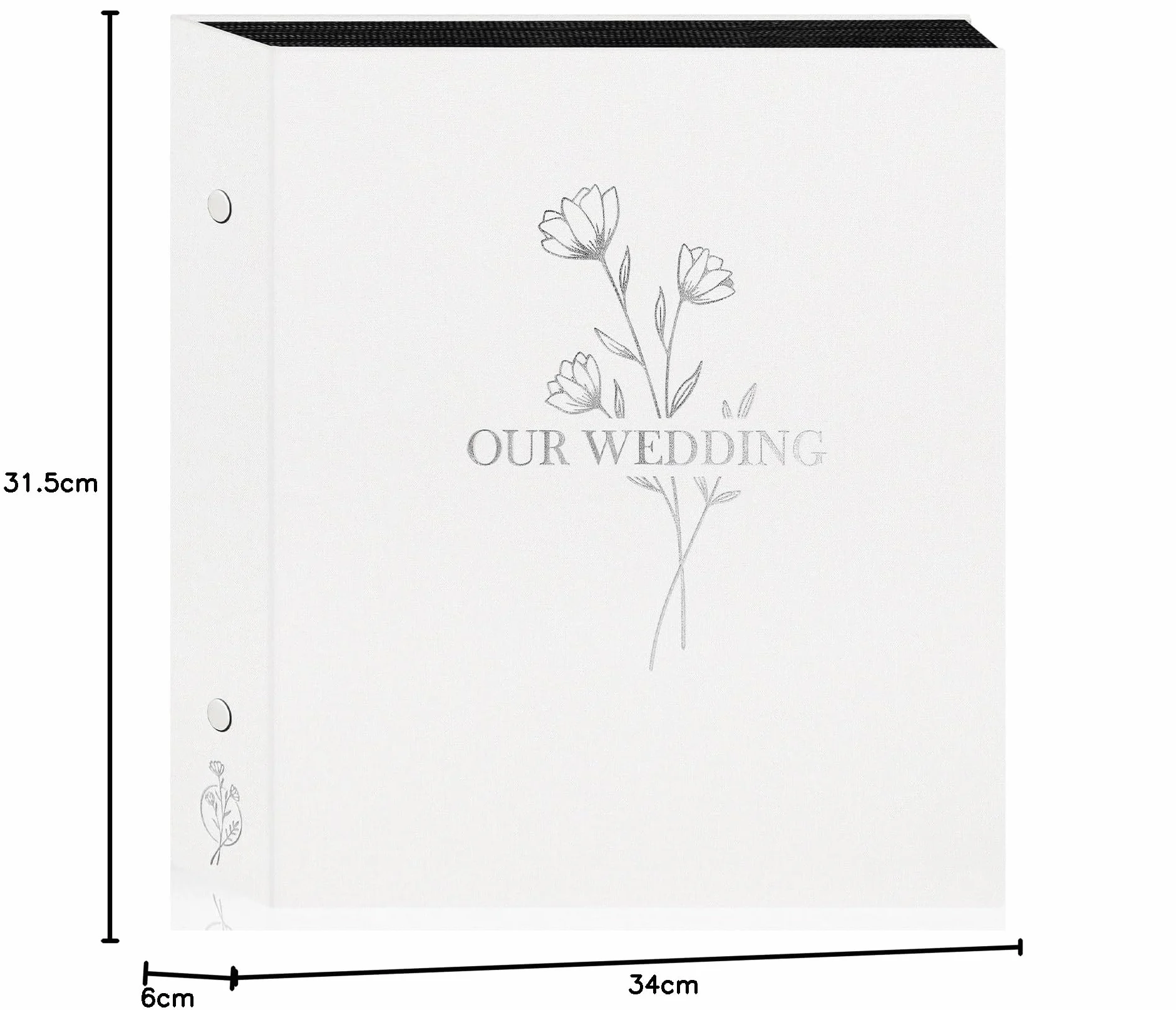 Album Photo Mariage 10x15cm 600 Poche Photos Lin Tissu