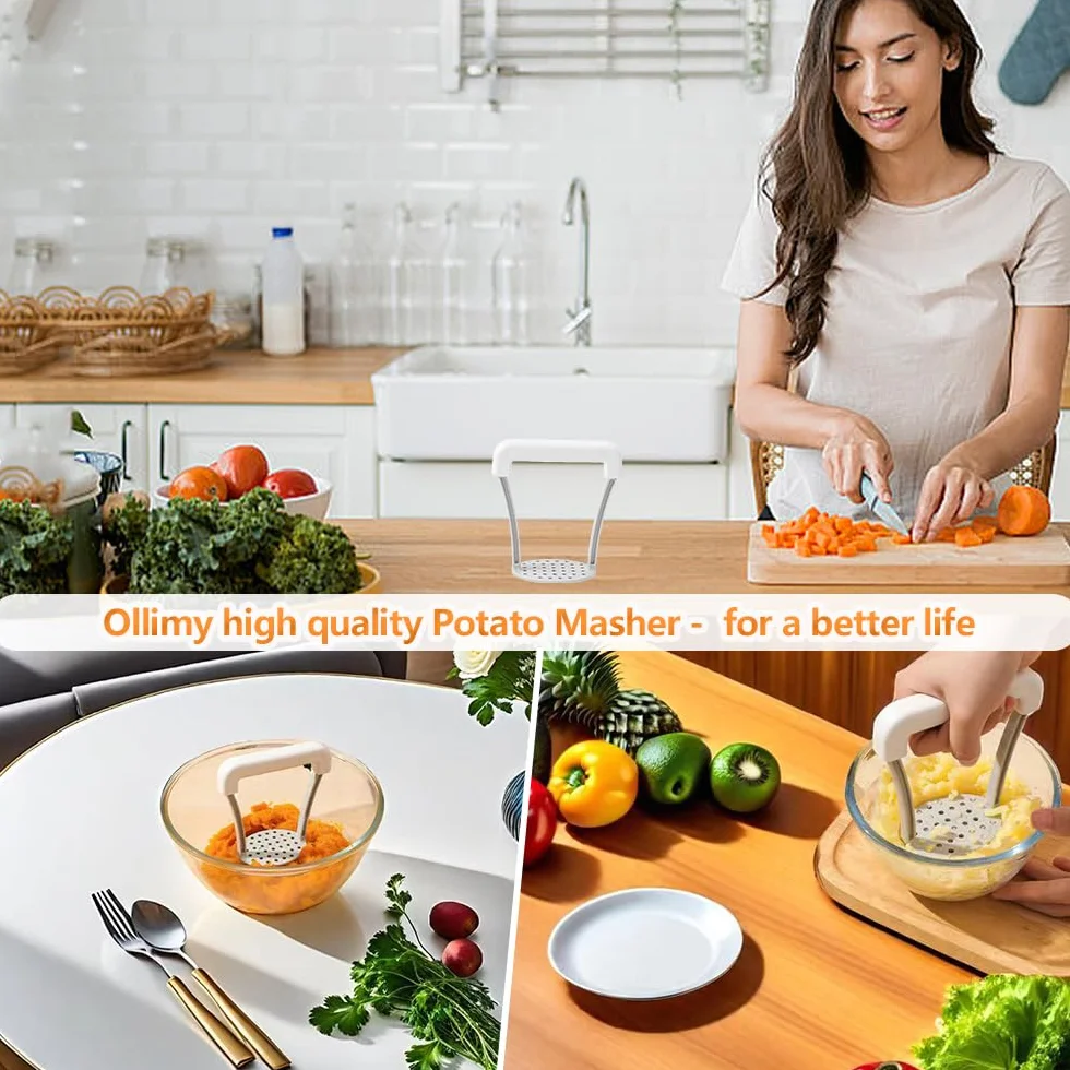 Presse-Purée Manuel pour Légumes, Fruits et Pommes de Terre