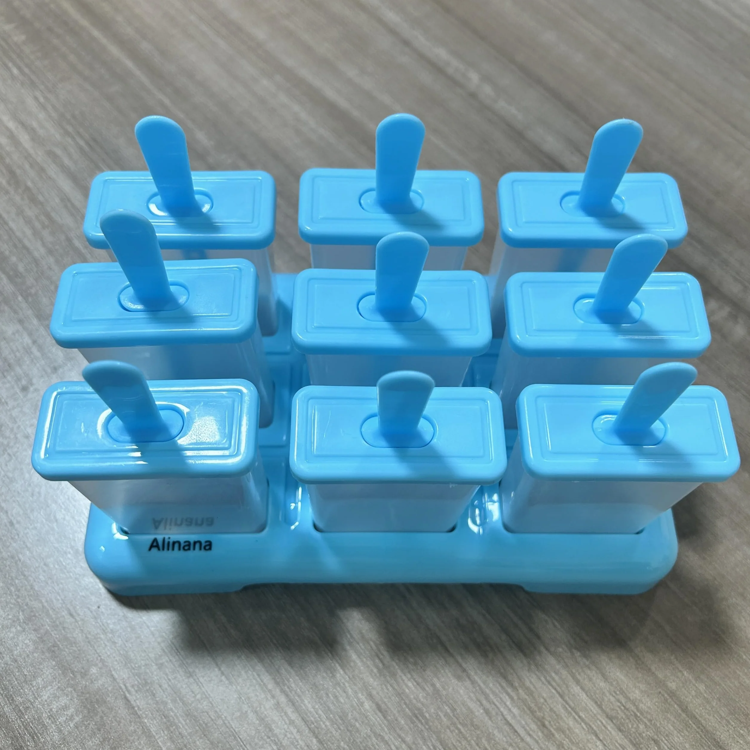 Ensemble de 9 Moules à Glace Réutilisables pour Bébé sans BPA - Moules à Glace DIY avec Brosse de Nettoyage et Entonnoir Pliable en Silicone