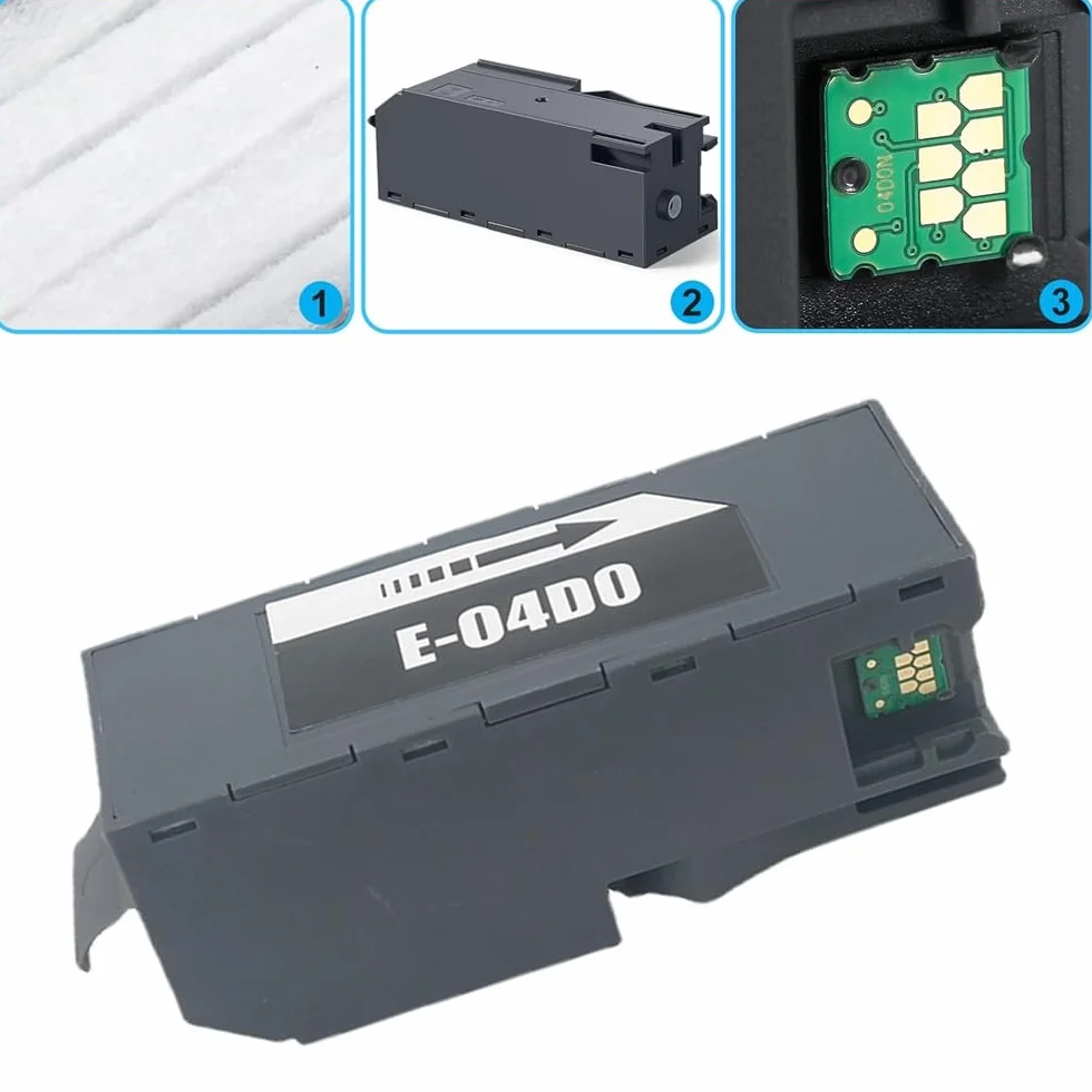 Boîte de maintenance d'encre E-04D0 compatible Epson EWMB1/T04D0 pour ET-7700 ET-7750