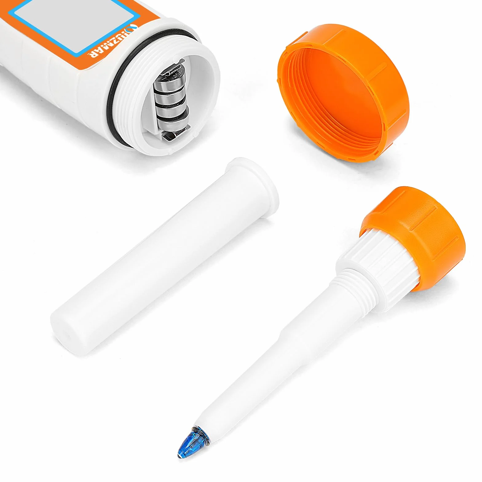 UIUZMAR pH Mètre Intelligent pour Aliments Kit de Test pH pour Levain et Pâte à Pain Testeur de pH Professionnel pH-mètre Numérique pour Piscine, Saucisses, Viande, Fromage Autres solide et Liquide