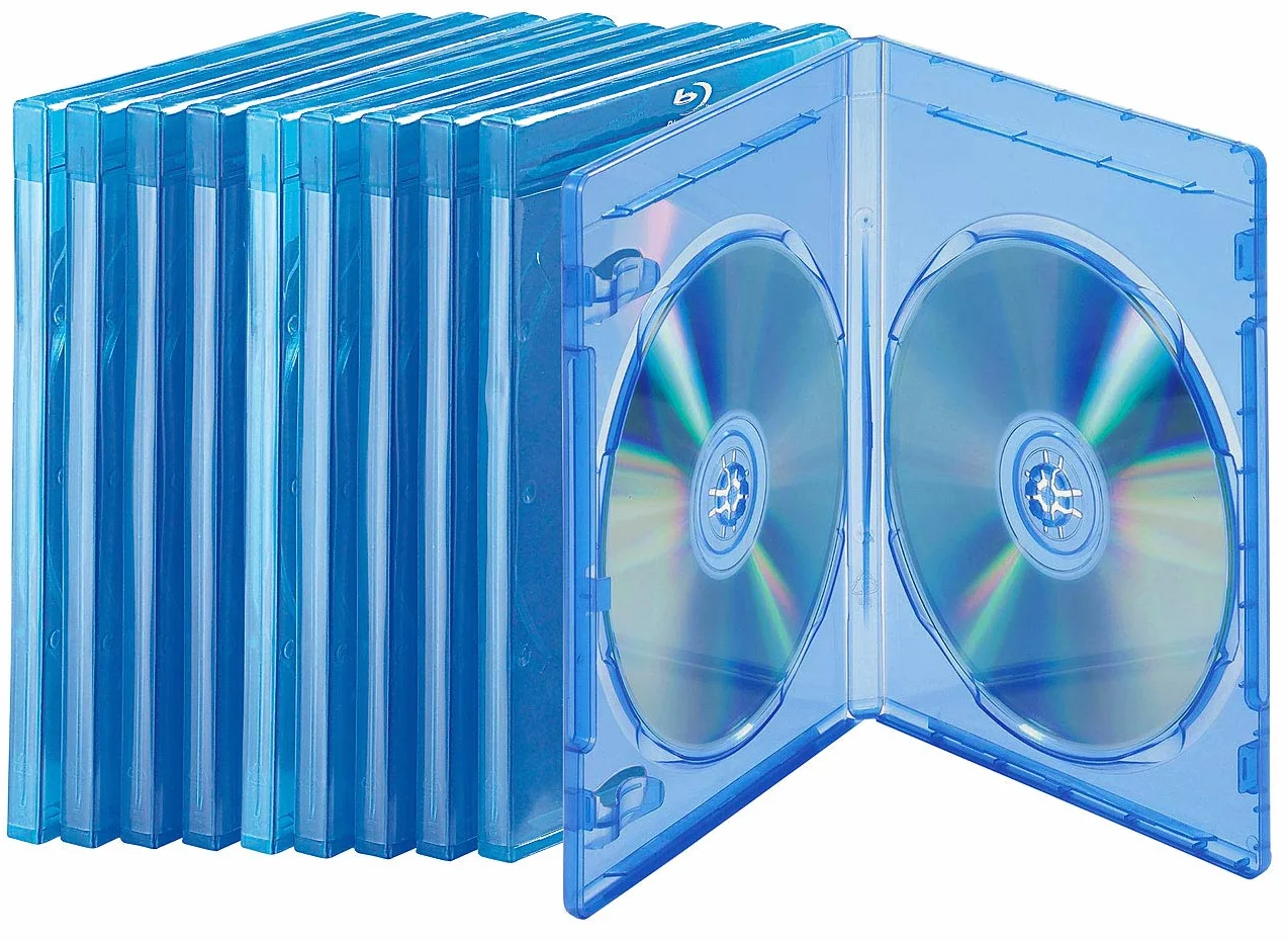 PEARL 10 boîtiers Doubles pour Blu-Ray