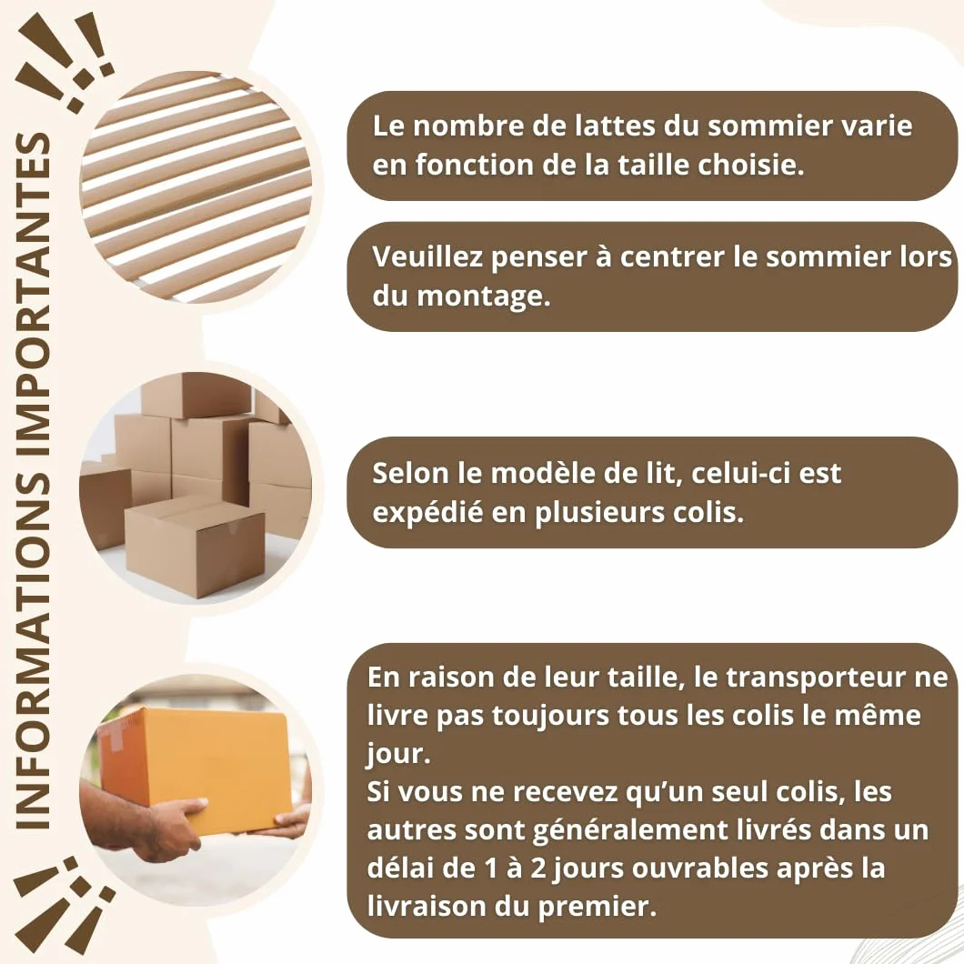 Lit Enfant avec Tiroirs 190x90 cm – Montessori au Sol en Bois Massif avec Barrière – Sécurisé pour Tout-Petit – Design Scandinave, Montage Facile - Crazy Basic