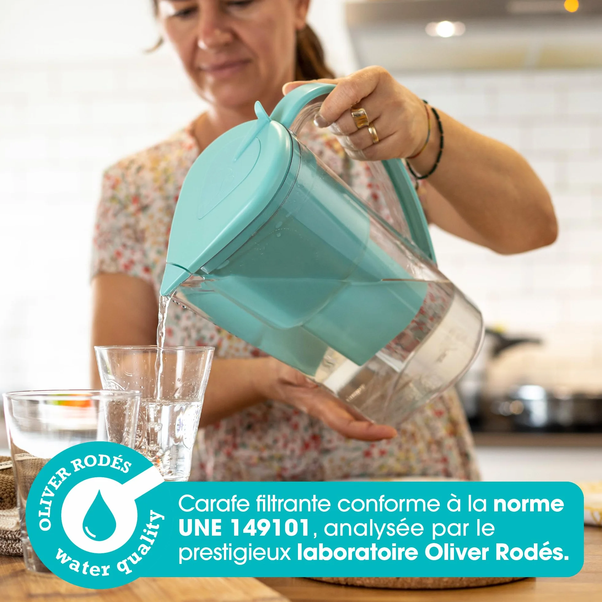 Carafe Filtrante Charbon Actif Eau Maison Alkanatur avec Filtre Zéolite Clinoptilolite Sans Resine Ajoute Magnesium Fabrication Europeenne pH 9 Capacité 1.4L Water Filter Jug Hydrogène Élimine Métaux