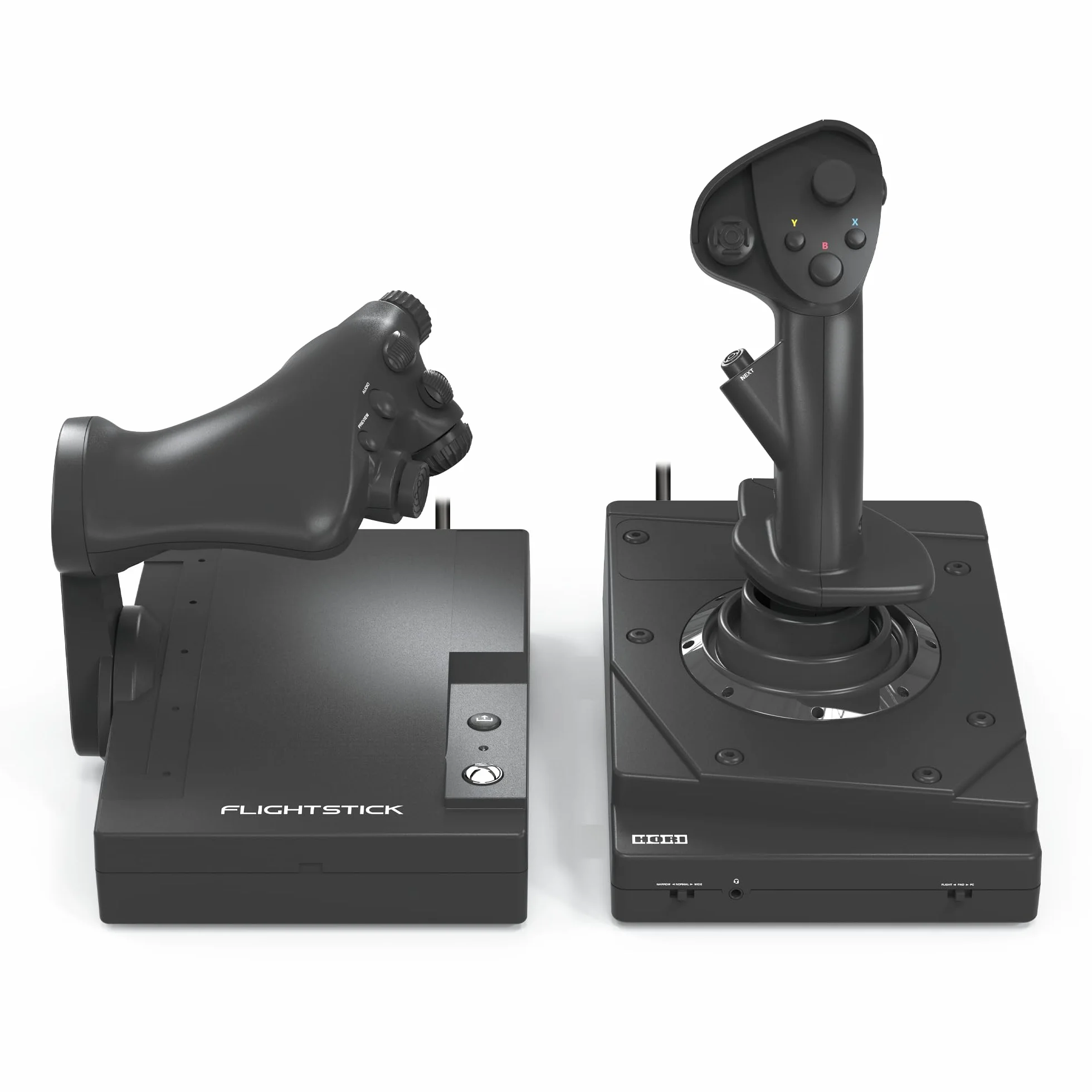 HORI HOTAS Flight Stick for Xbox Series X|S, Xbox One, PC - Officially Licensed by Microsoft