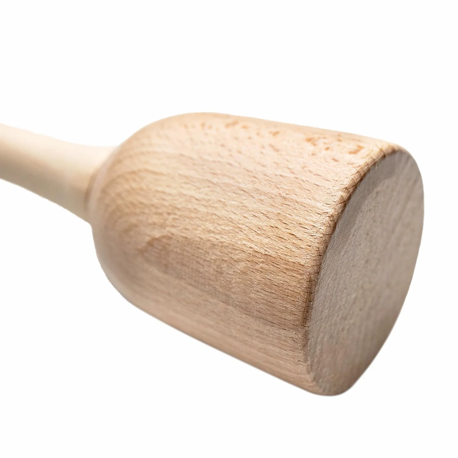 Chinchilla® Presse-purée en bois de hêtre marron écologique pour pommes de terre et légumes ergonomique