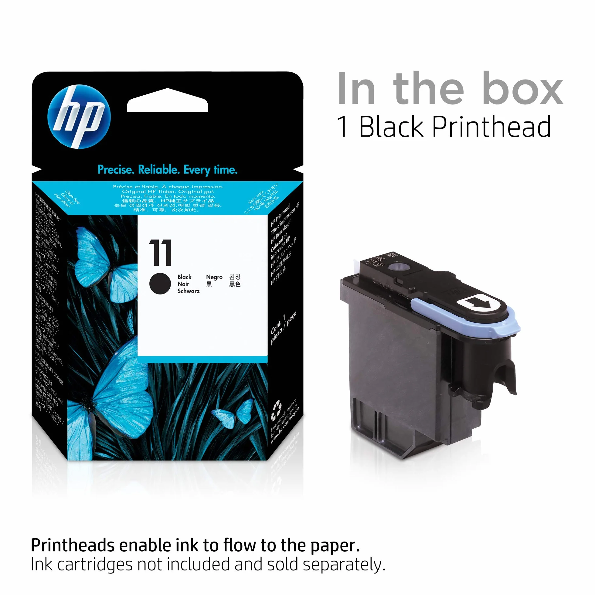 HP Tête d'impression Origine 11 DesignJet Noir