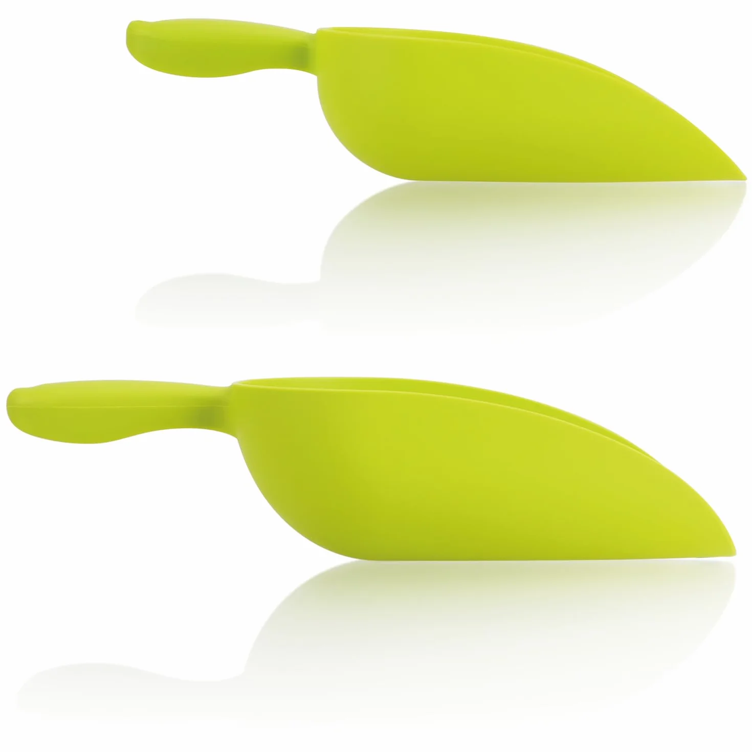 COM-FOUR® Pelle à nourriture pour animaux 28,5 cm 32,5 cm Plastique Doseuse Pesée