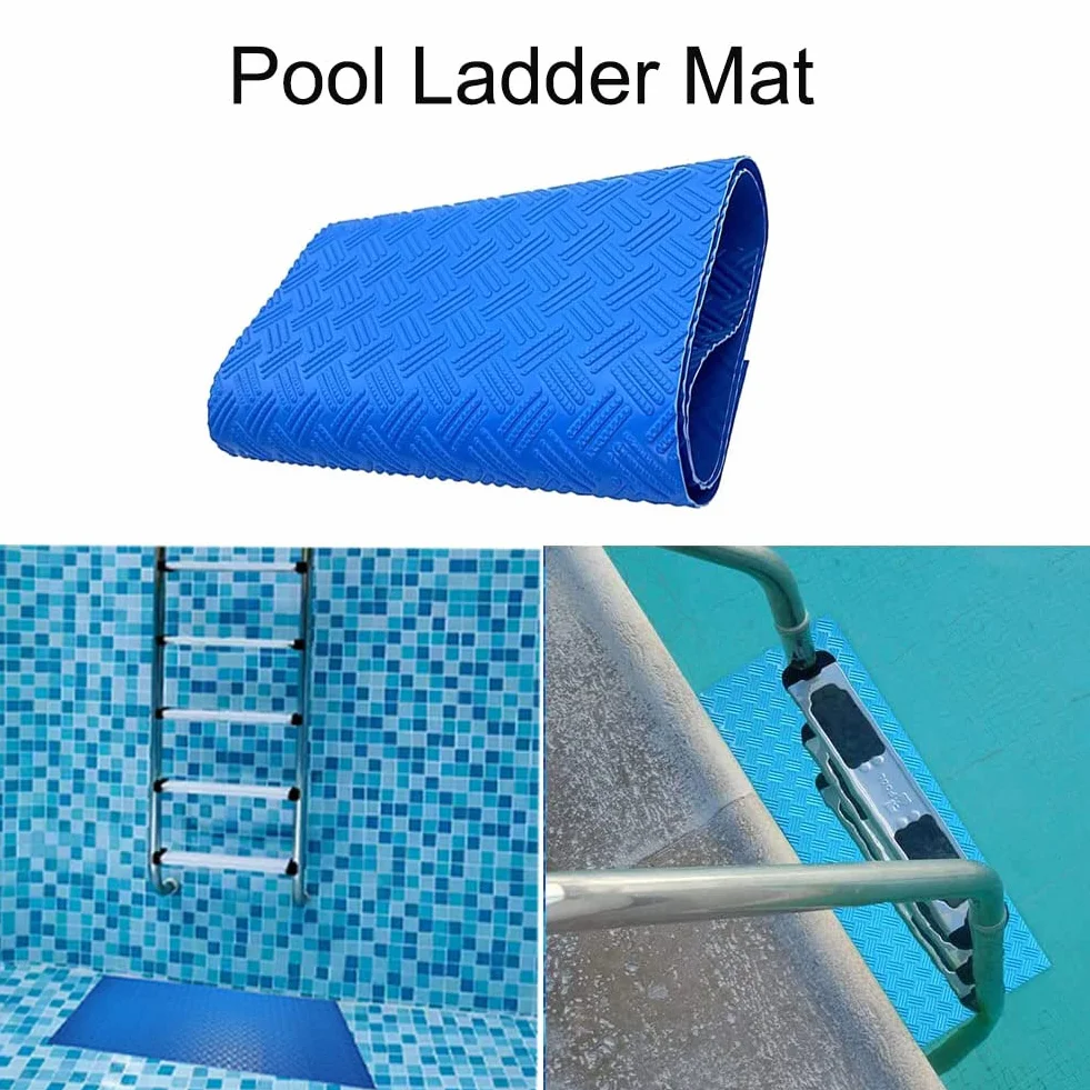 Tapis Échelle Piscine 90x40cm Antidérapant Protecteur Escalier
