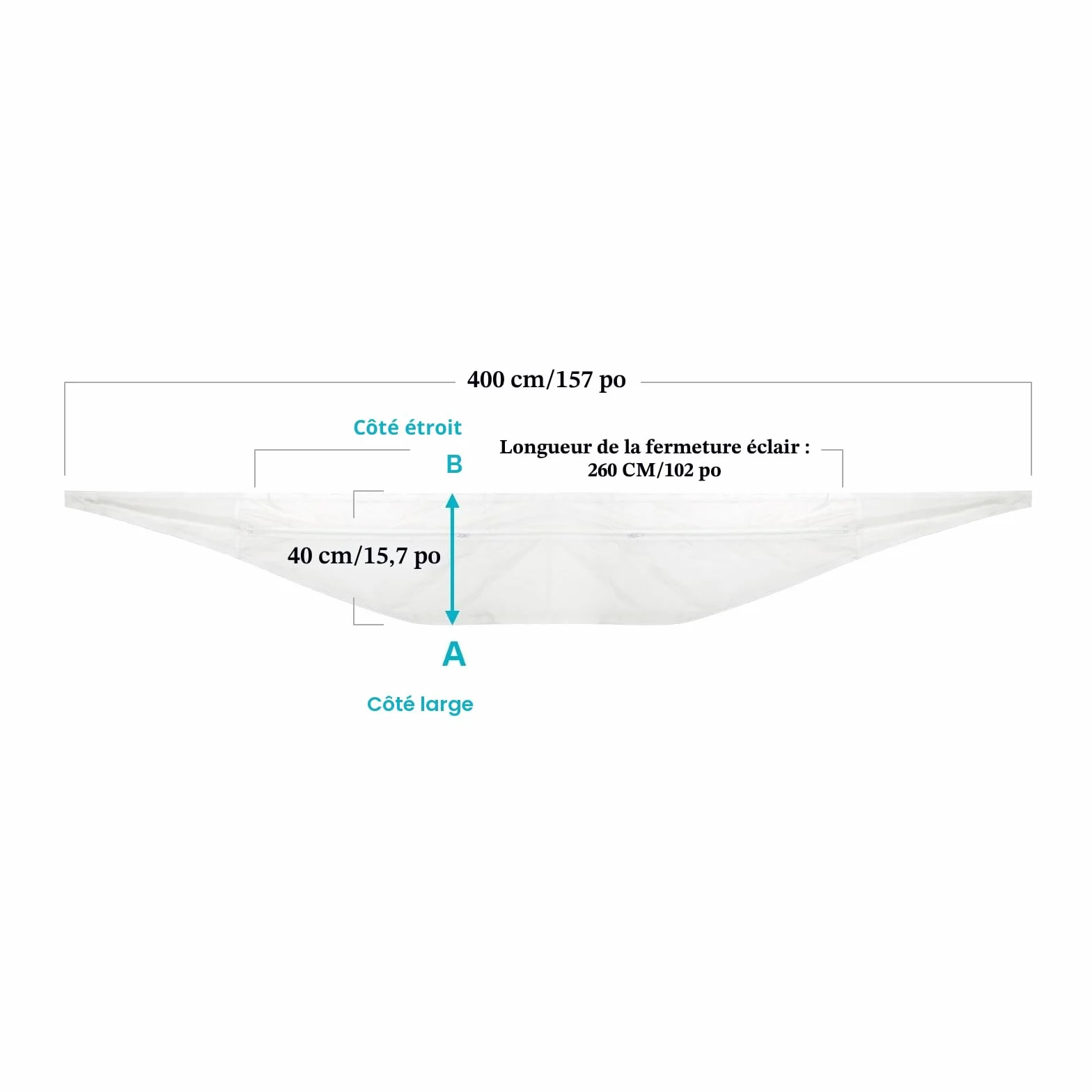HOOMEE Tissu De Calfeutrage pour Fenêtres 400cm pour Climatiseur Mobile et Sèche-Linge