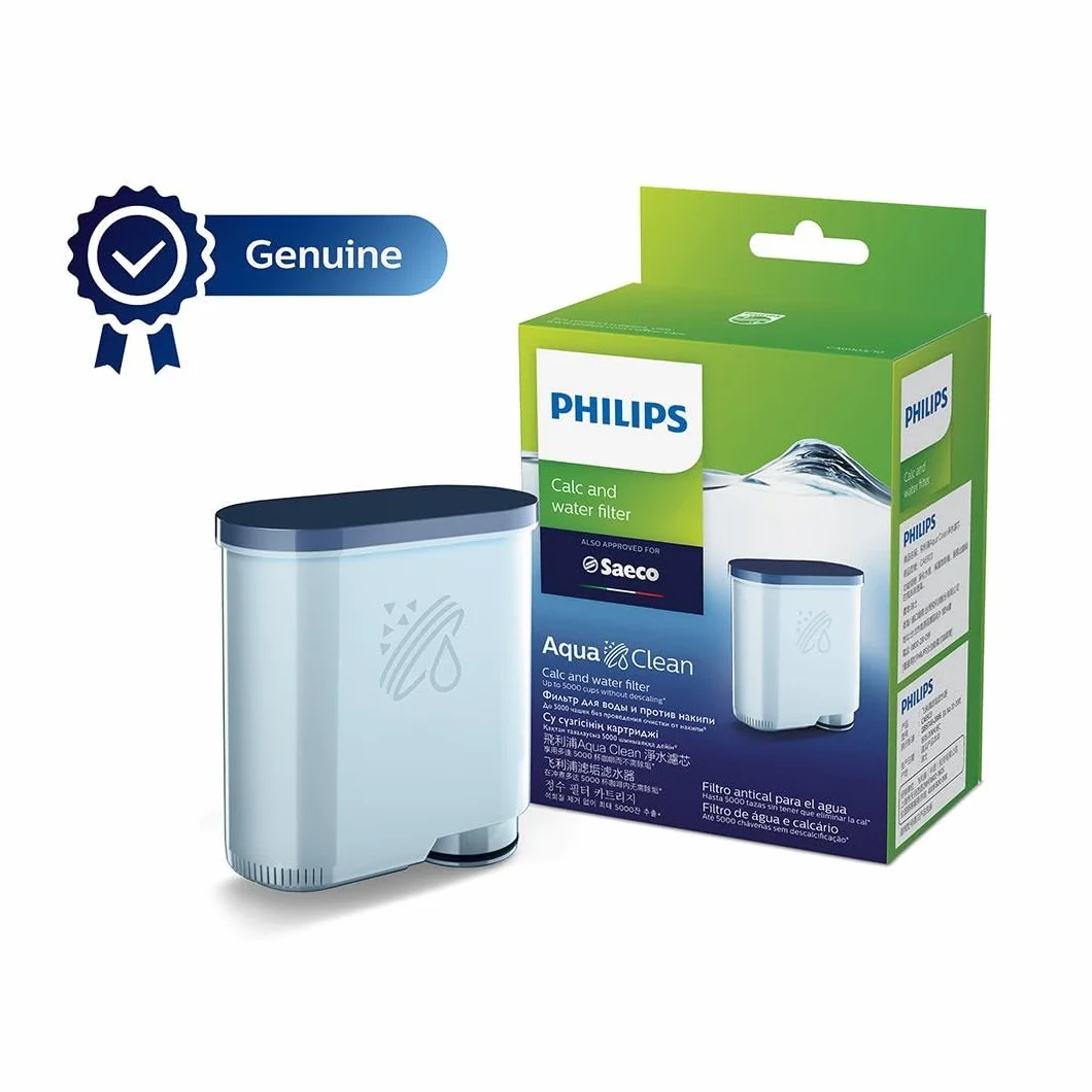 Philips Saeco Filtre machine à café à grains AquaClean CA6903/10, 5000 tasses sans détartrage