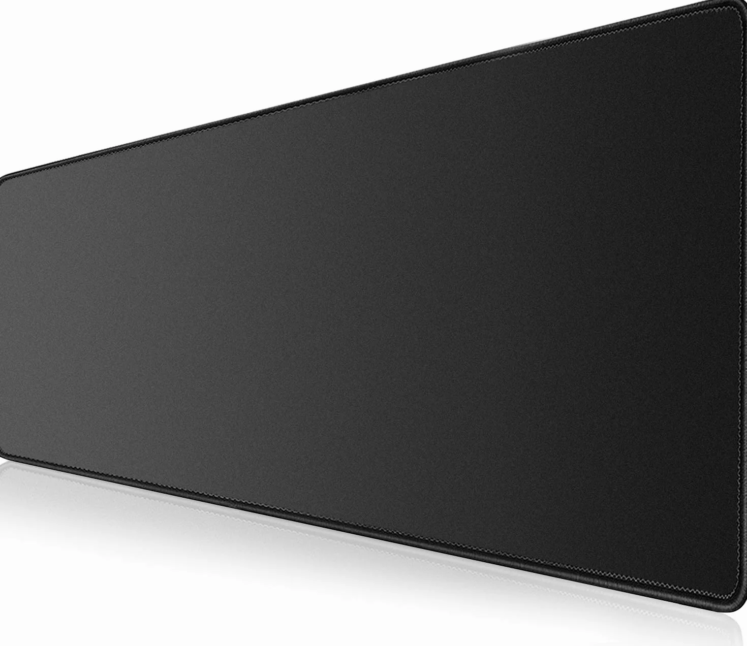 KTRIO Podkładka pod mysz do gier, 900 mm x 400 mm x 4 mm, duża, z przeszytymi krawędziami, XXL, z antypoślizgową podstawą, rozszerzona, duża podkładka pod mysz, podkładka na biurko z powierzchnią