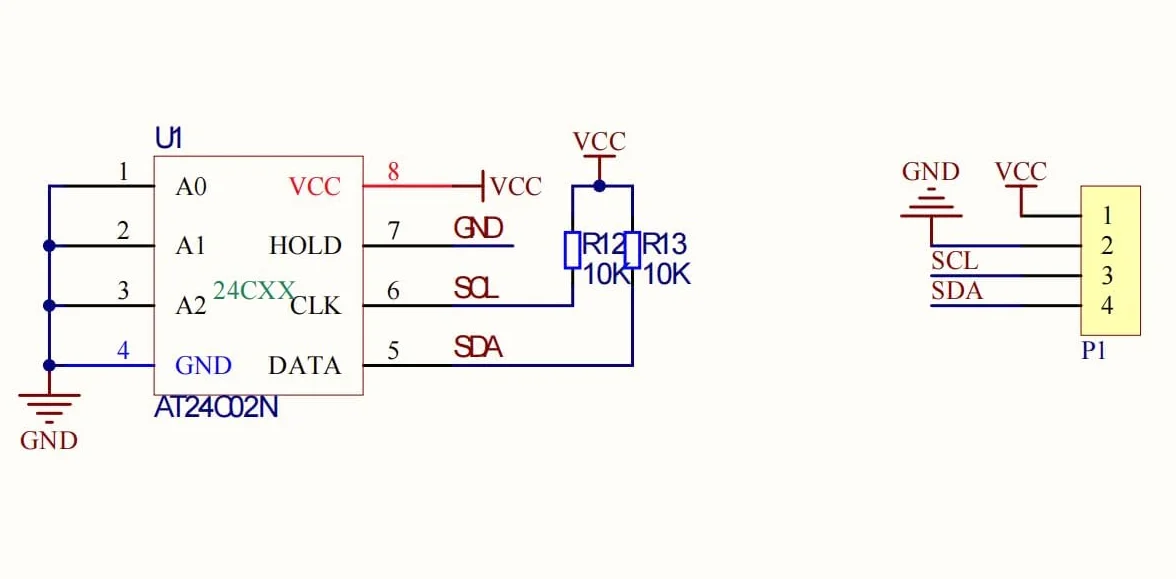 AT24C256 Module de mémoire EEPROM I2C IIC 3 pièces pour microcontrôleurs
