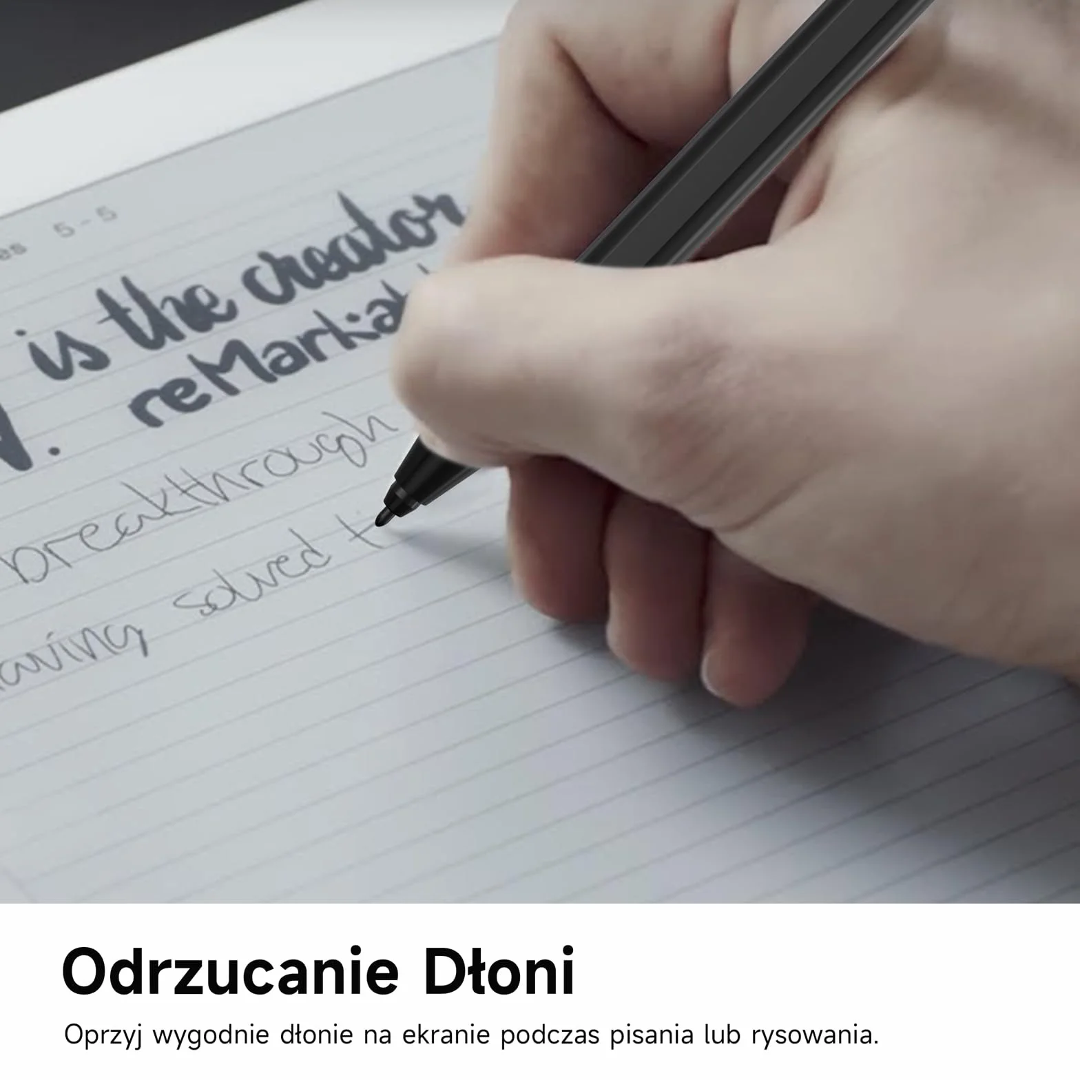 Rysik do Remarkable 2 Pen, Stylus EMR z Gumką, Poziom Nacisku 4096, Odrzucenie Dłoni i Wrażliwy na Pochylenie, Pióro CyfroweKompatybilne z Remarkable 2/1/Kindle Scribe