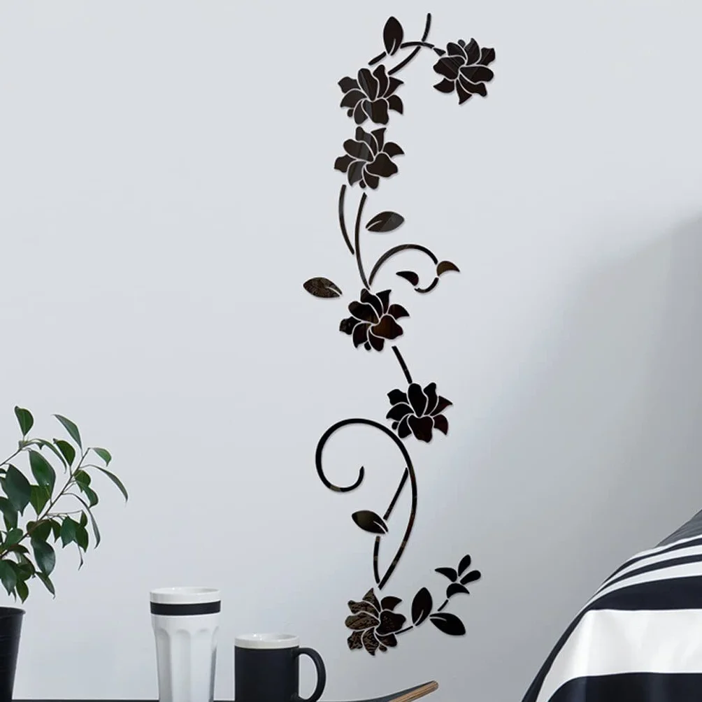Graz Design Sticker mural XXL Motif fleurs et vigne