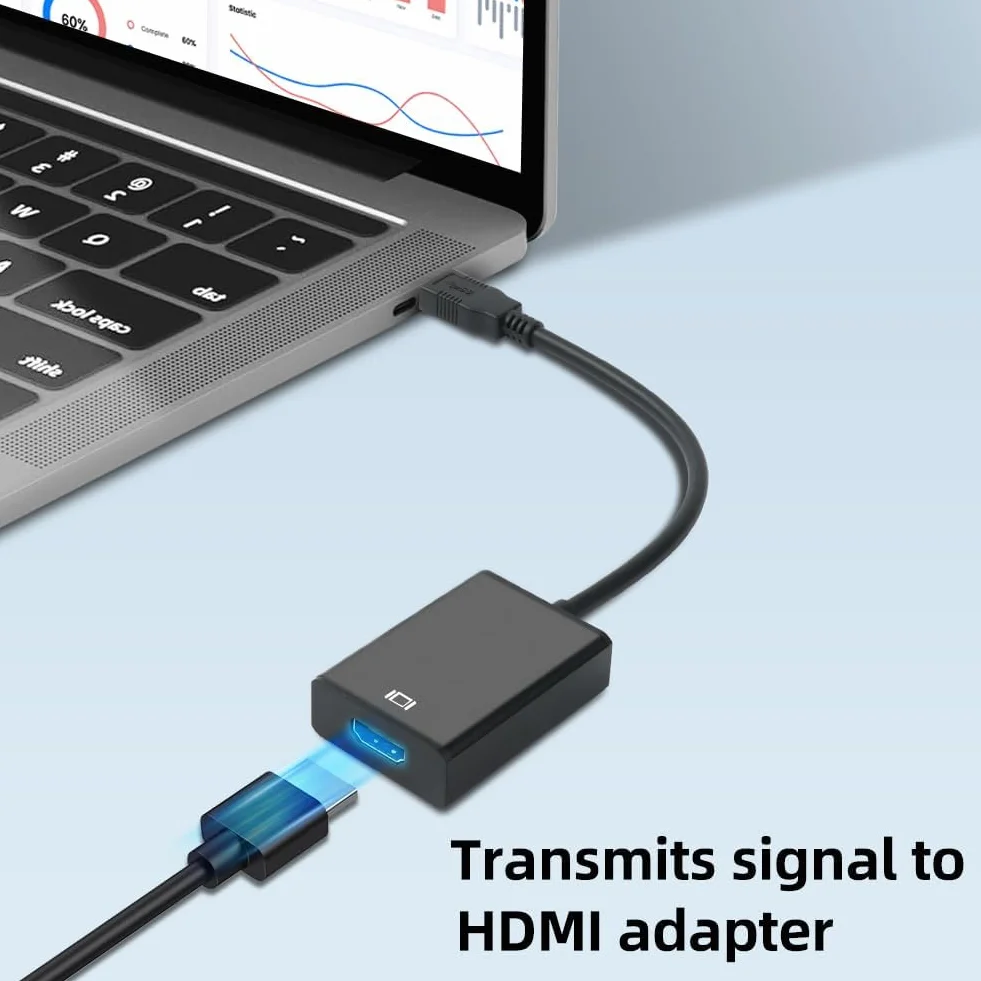 AXFEE Adaptateur USB 3.0 vers HDMI 1080P Full HD Vidéo Audio Convertisseur pour PC TV