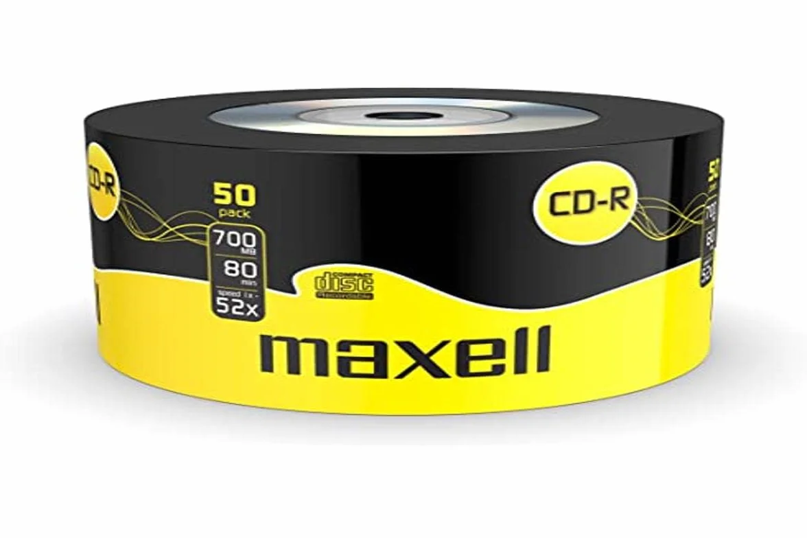 Maxell 624036 CD-R80XL - 50 x CD-R - 700 MB (80 min) 52x - nośniki pamięci