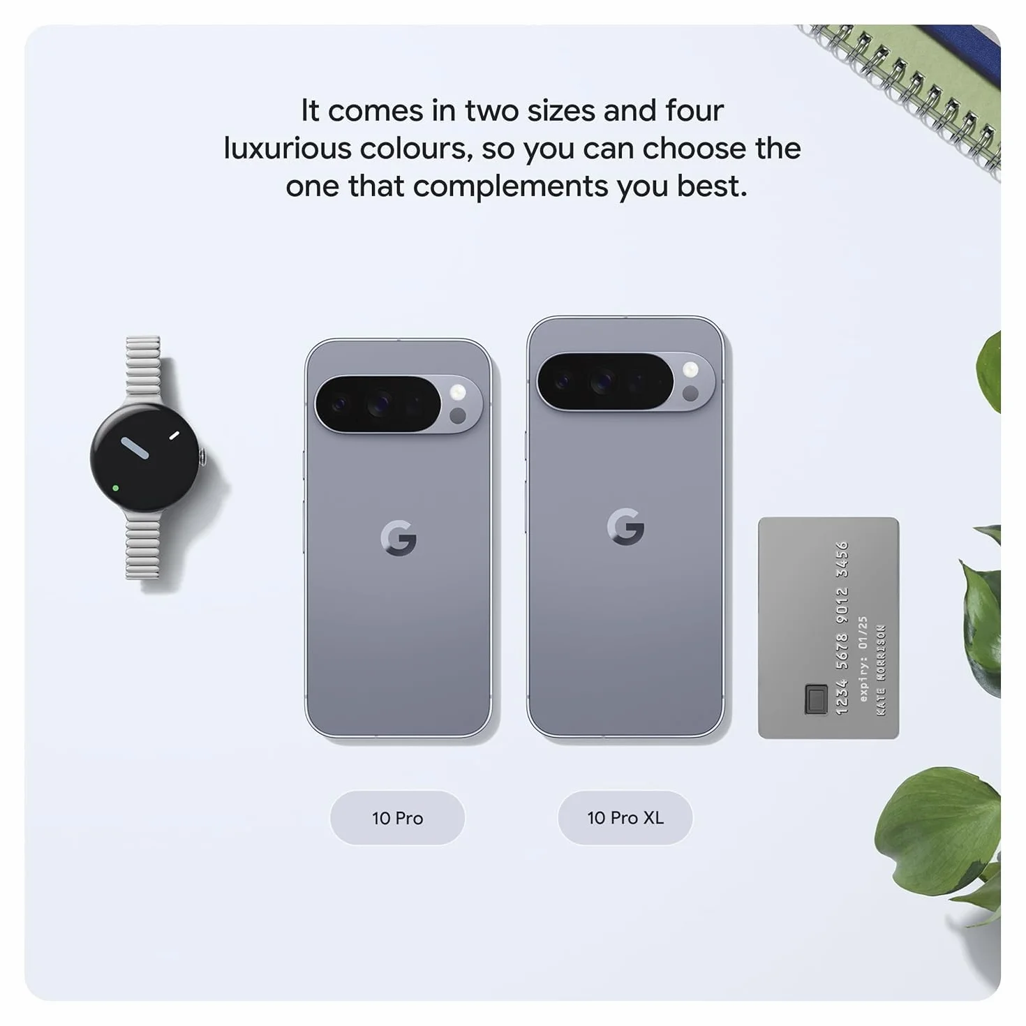 Google Pixel 10 Pro smartfon z systemem Android Gemini, system potrójnych kamer tylnych, 24-godzinny czas pracy i wyświetlacz Super Actua 6,3", kremowo-szary, 256 GB