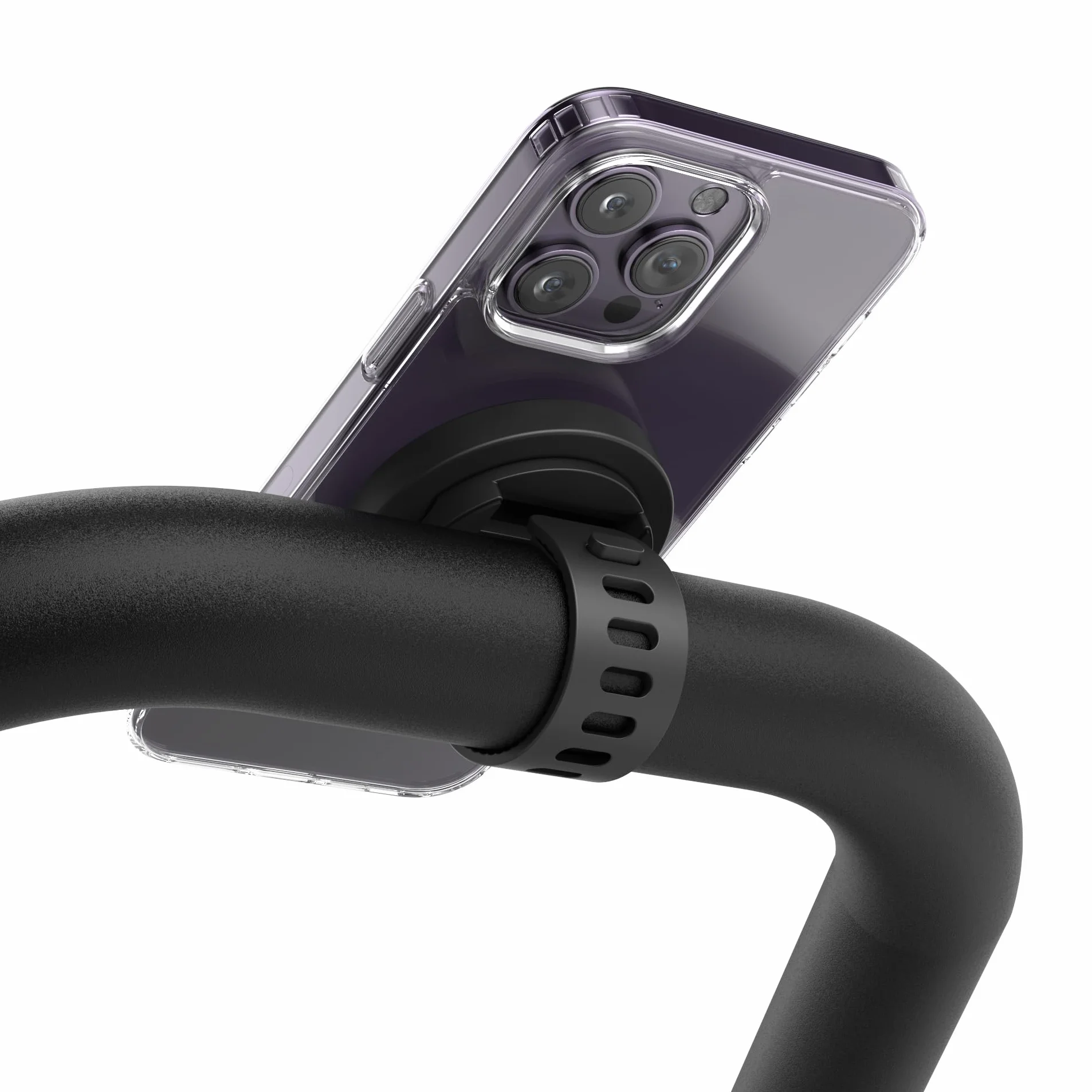 Encased Uchwyt magnetyczny G9-Gripper – kompatybilny z uchwytem na telefon MagSafe do domowego roweru fitness, sprzętu treningowego, wózka i kierownicy wózka (iPhone 14/13/12/Pro Max)