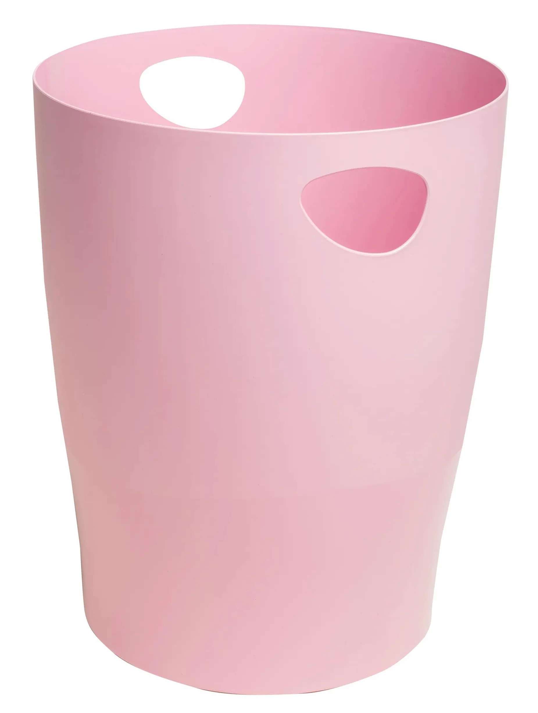 Exacompta Corbeille à Papier ECOBIN Autentik 15 Litres 26,3 x 26,3 x 33,5 cm Rose Candy