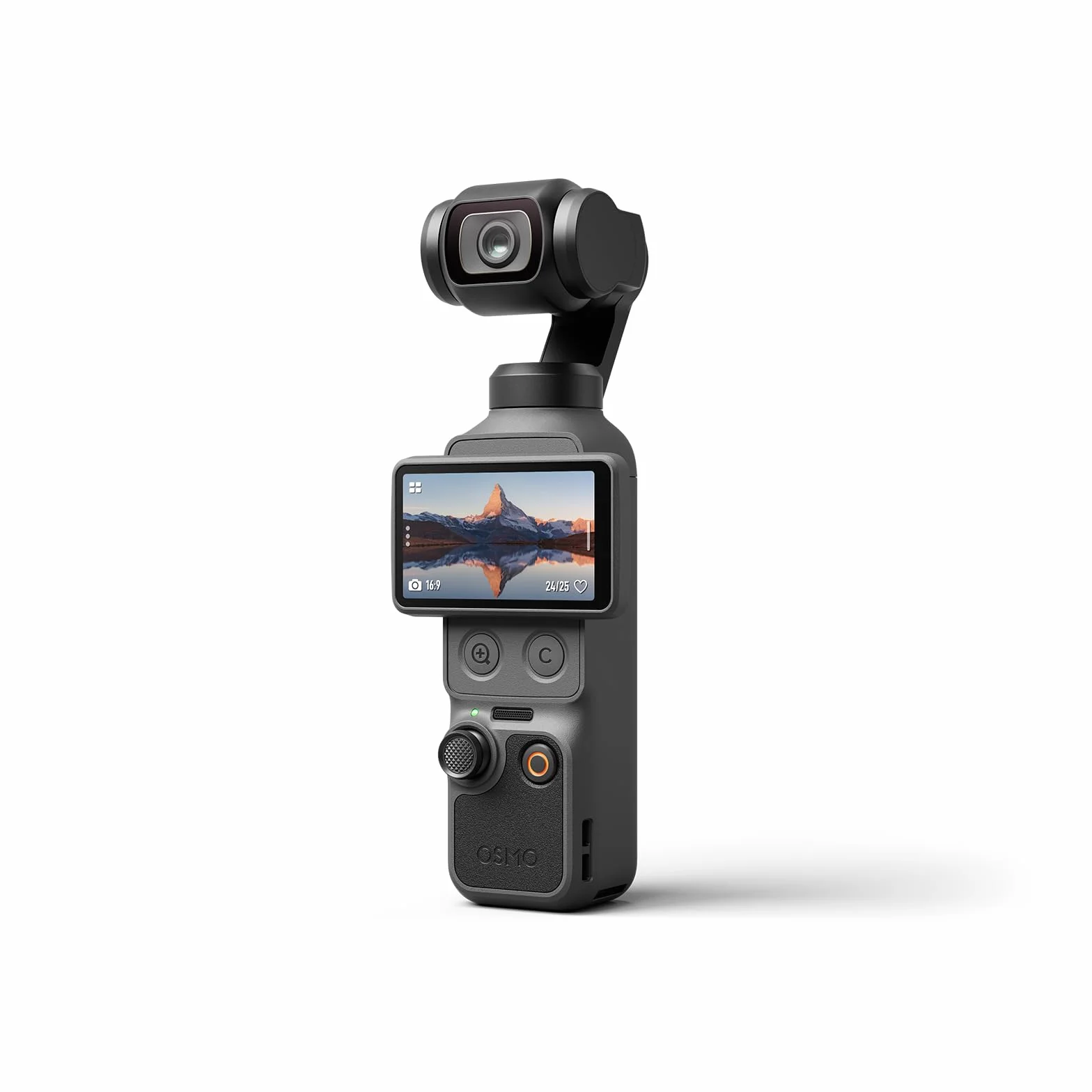 DJI Osmo Pocket 4 Creator Combo, kieszonkowa kamera Vlog, 1″ CMOS i 4K/240 kl./s, stabilizacja 3-osiowa, 2 x bezstratny zoom, wbudowana pamięć masowa 107 GB, nadajnik Mic 3, światło wypełniające