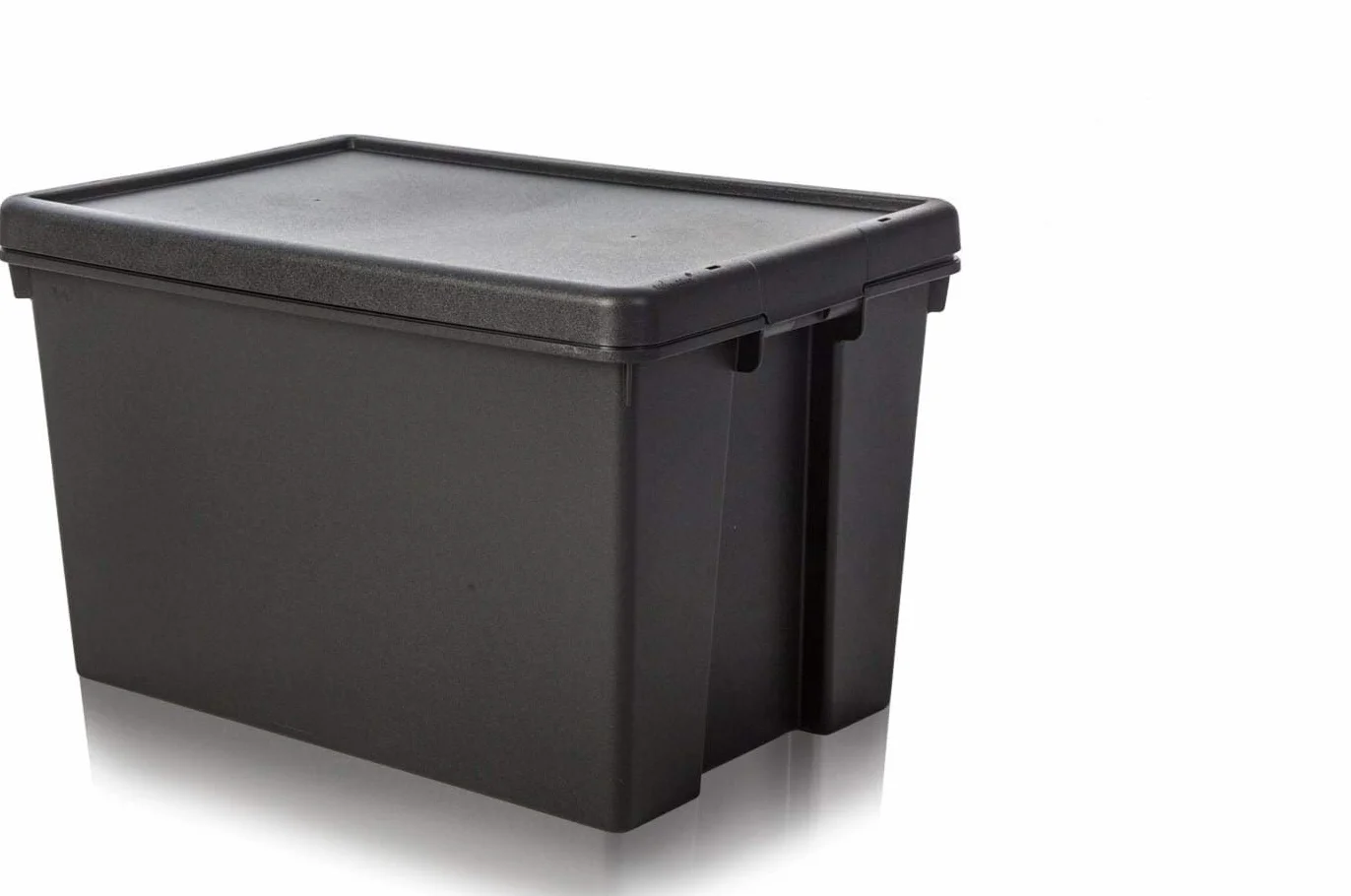 Wham Bam Heavy Duty Boîte de recyclage 62 litres noir 59.5 x 40 x 37 cm