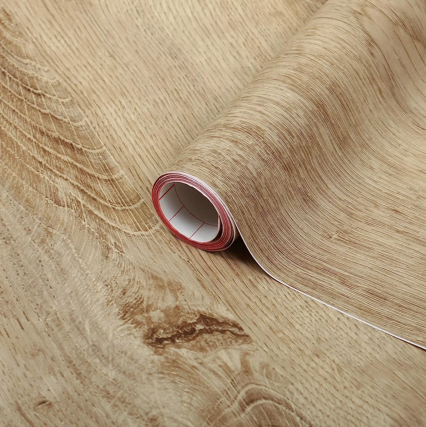 D-C-Fix Film Adhésif Décoratif Chêne 45 cm x 2 m – Film Adhésif Meuble Facile d'Entretien pour Cuisine, Armoire, Table