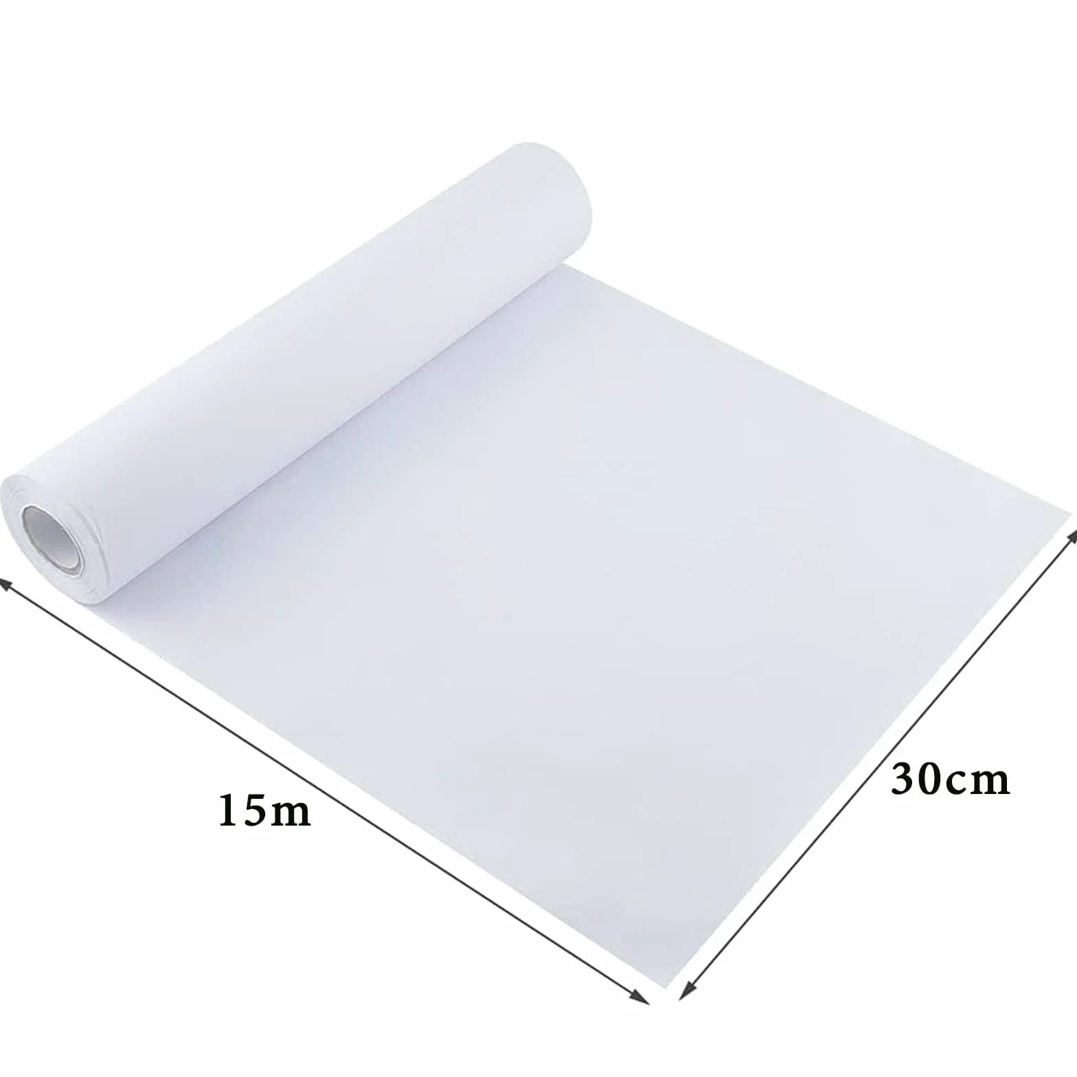 Rouleau de Papier à Dessin Blanc pour Enfants Art Croquis Peinture 30 x 15 cm