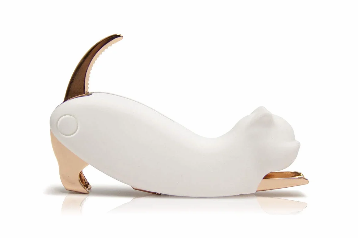 Winkee - Miau Couteau de sommelier | Couteau de sommelier élégant | Décapsuleur de vin avec coupe-capsule | Tire-bouchon vin chat | Cadeau de Noël, d'anniversaire