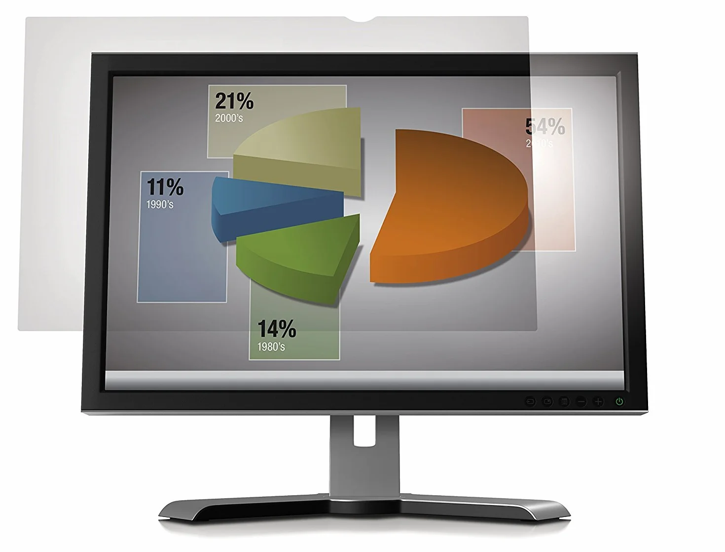 3M Filtr przeciwodblaskowy AG220W1B panoramiczny monitor 22" (16:9), nieoślepiający, panoramiczny monitor 22" (współczynnik Aspect Ratio)