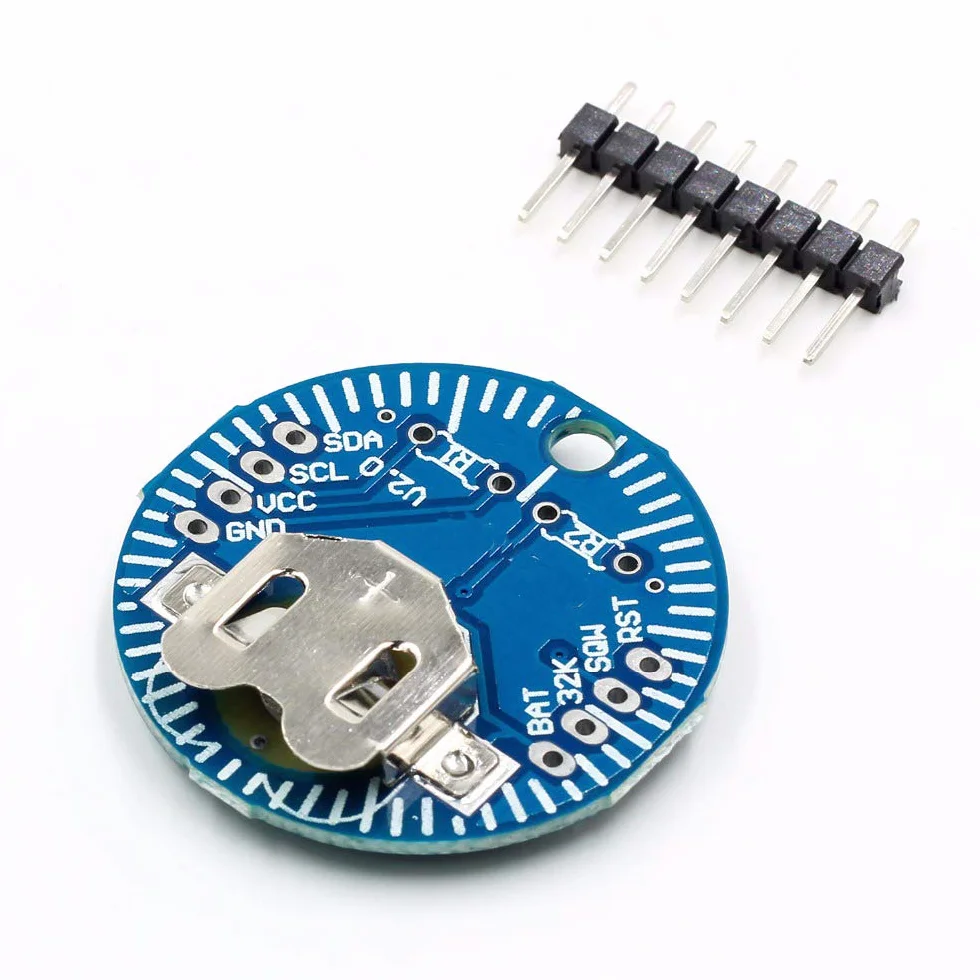 Hailege 2 szt. DS3231 DS3231SN RTC moduł pamięci Real Time Clock Moduł V2.0 I2C z nagłówkiem stykowym