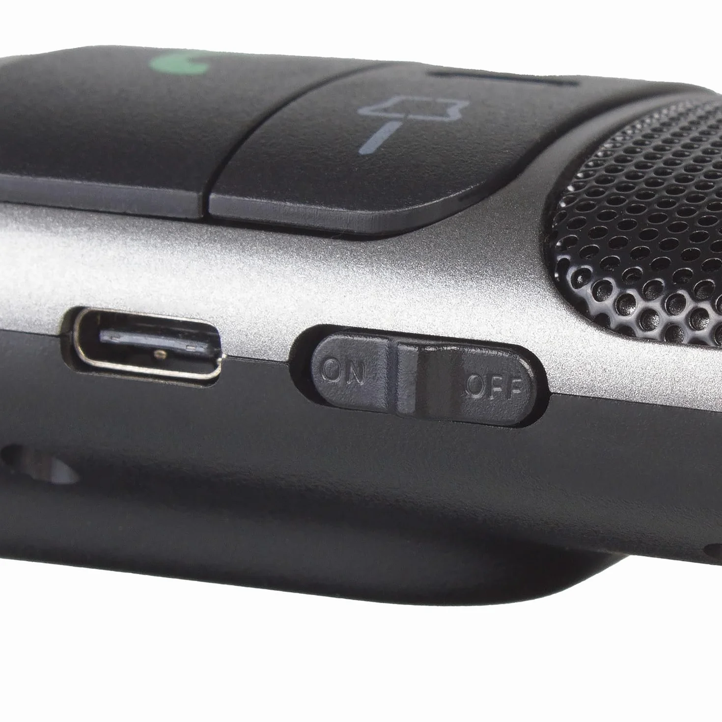 Audiocore AC480 Bezprzewodowy zestaw głośnomówiący A2DP – klips na wizjer Bluetooth 5.0 kompatybilny z Siri Google Assistant