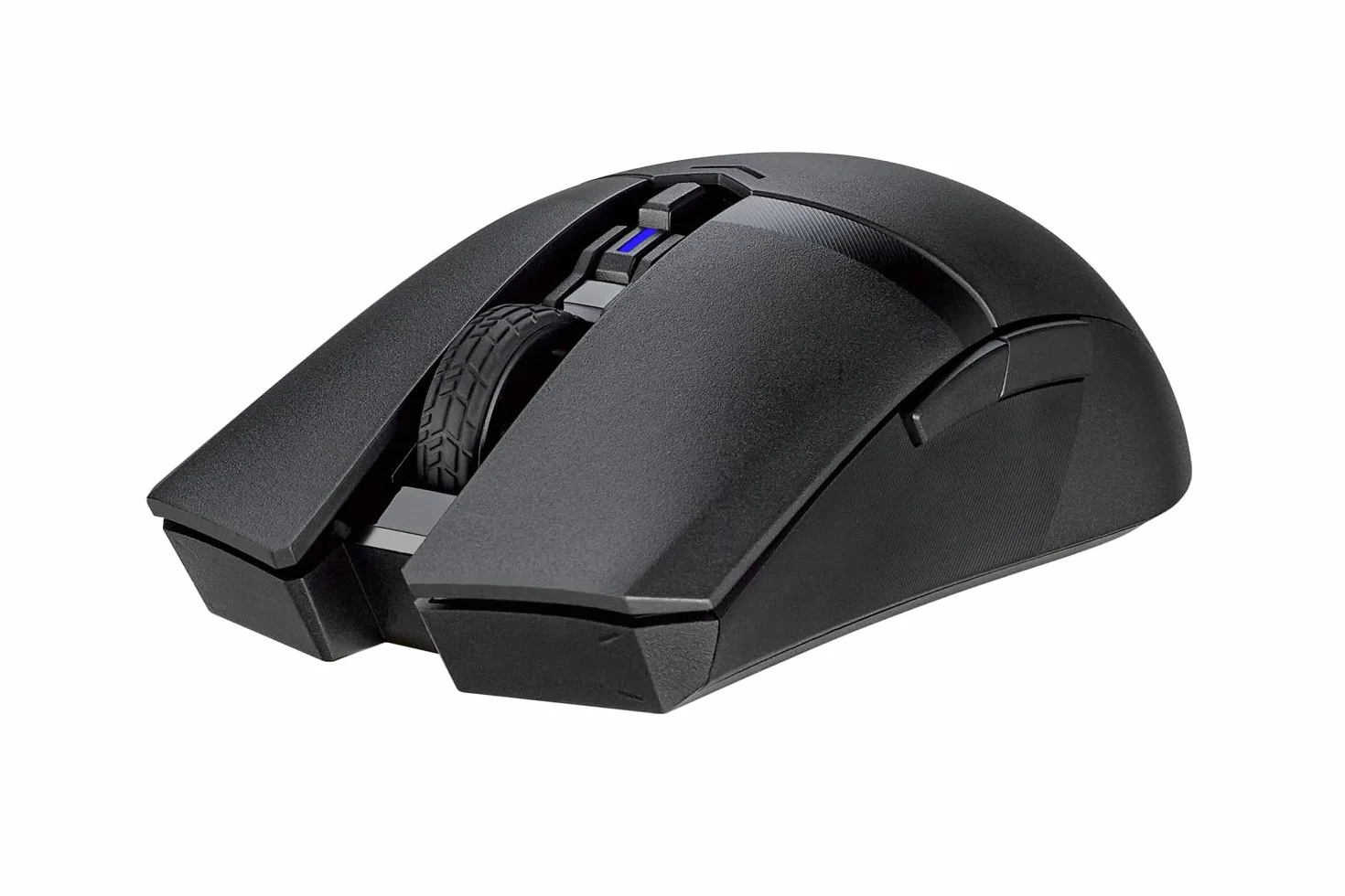 ASUS TUF Gaming M4 Wireless Gaming Mouse, dual wireless modes - Bluetooth/RF 2.4 GHz, 12,000 DPI Optical Sensor, 6 Programmable Buttons, PBT top cover with ASUS Antibacterial Guard, Black