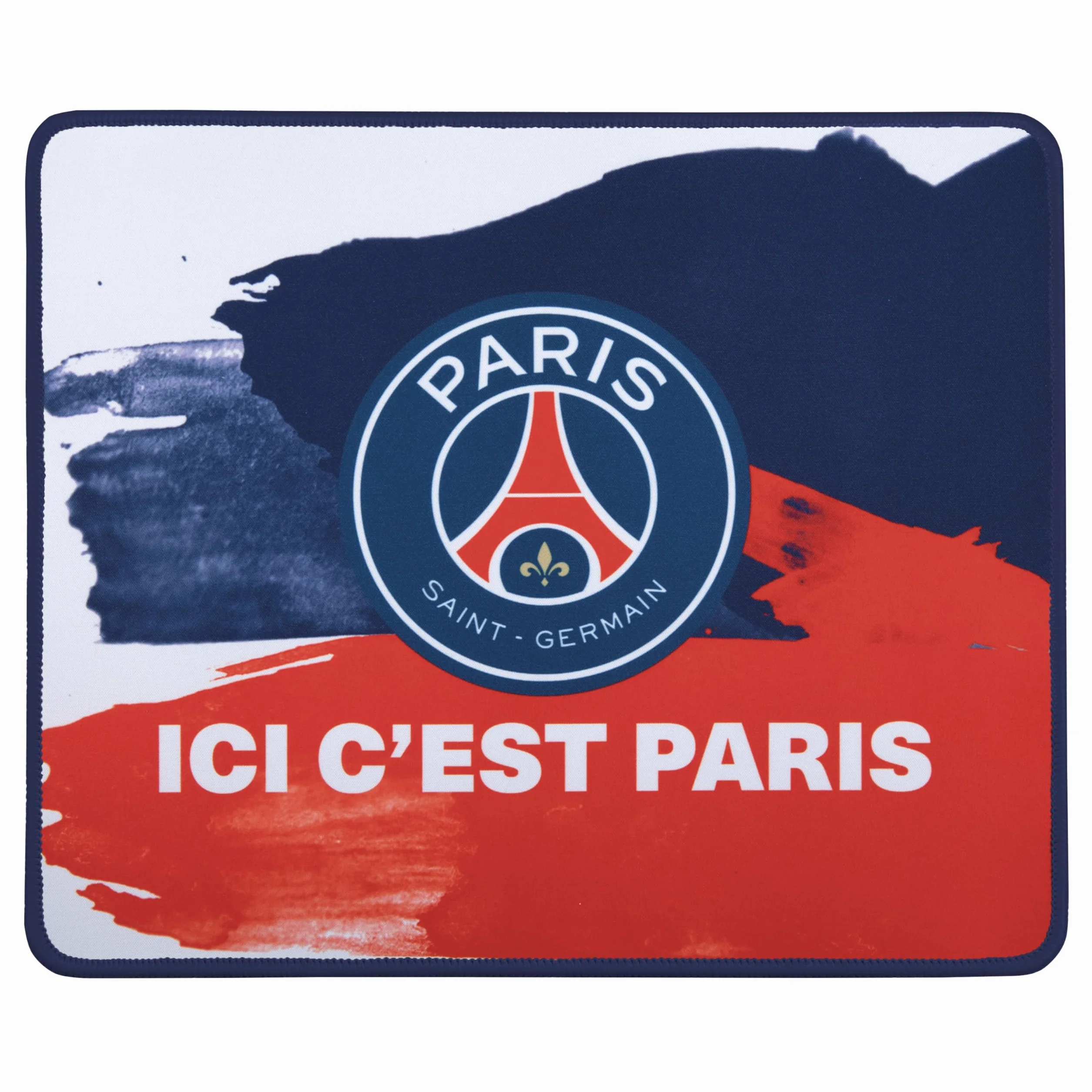 Konix Tapis de souris gaming 32 x 27 cm silicone 3D antidérapant Ici c'est Paris