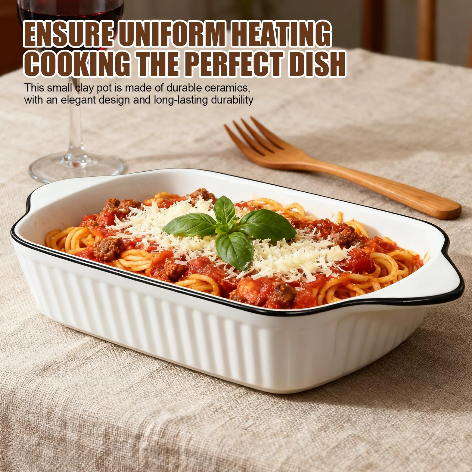 Lot de 4 Petits Plats de Cuisson en Céramique, 26,5 cm Plats de Cuisson Carrés, Plats à Four Rectangulaire En Porcelaine, Plats à Lasagnes Rectangulaires four Lasagnes, Tiramisu