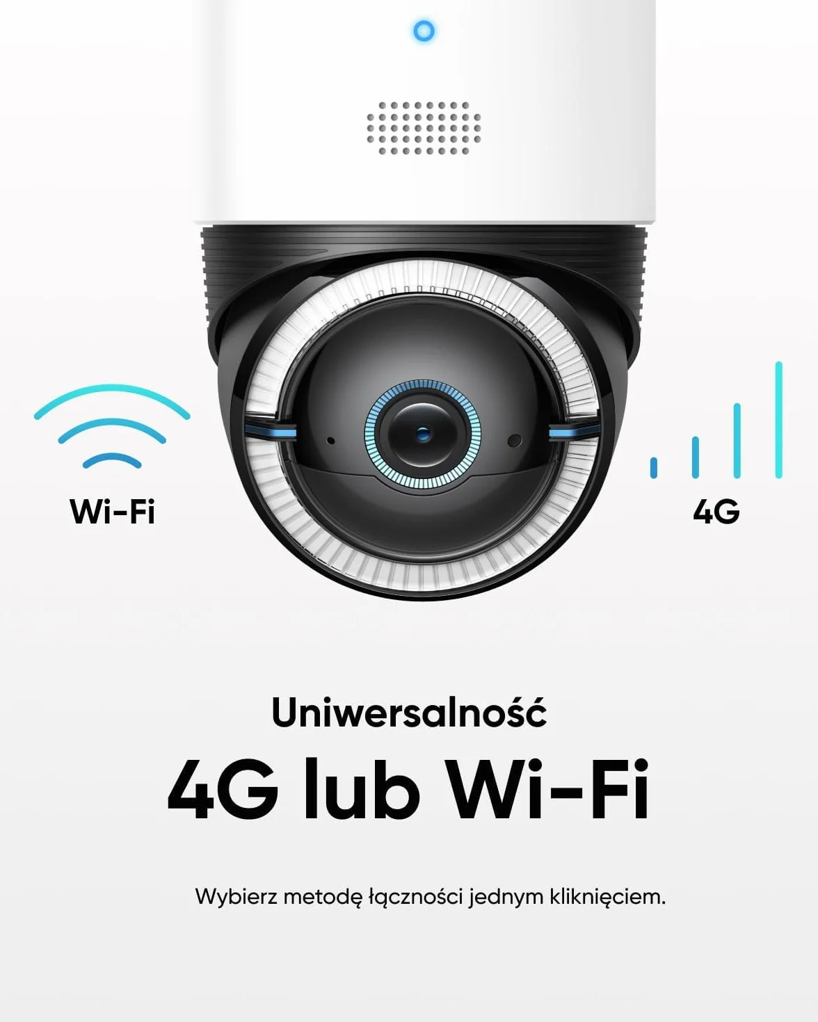 eufy 4G LTE kamera monitoringowa z Wi-Fi, funkcja przechylania 4K UHD, bezprzewodowa, zasilana energią słoneczną z panelem słonecznym, śledzenie osób pojazdów na bazie sztucznej inteligencji(odnowiona
