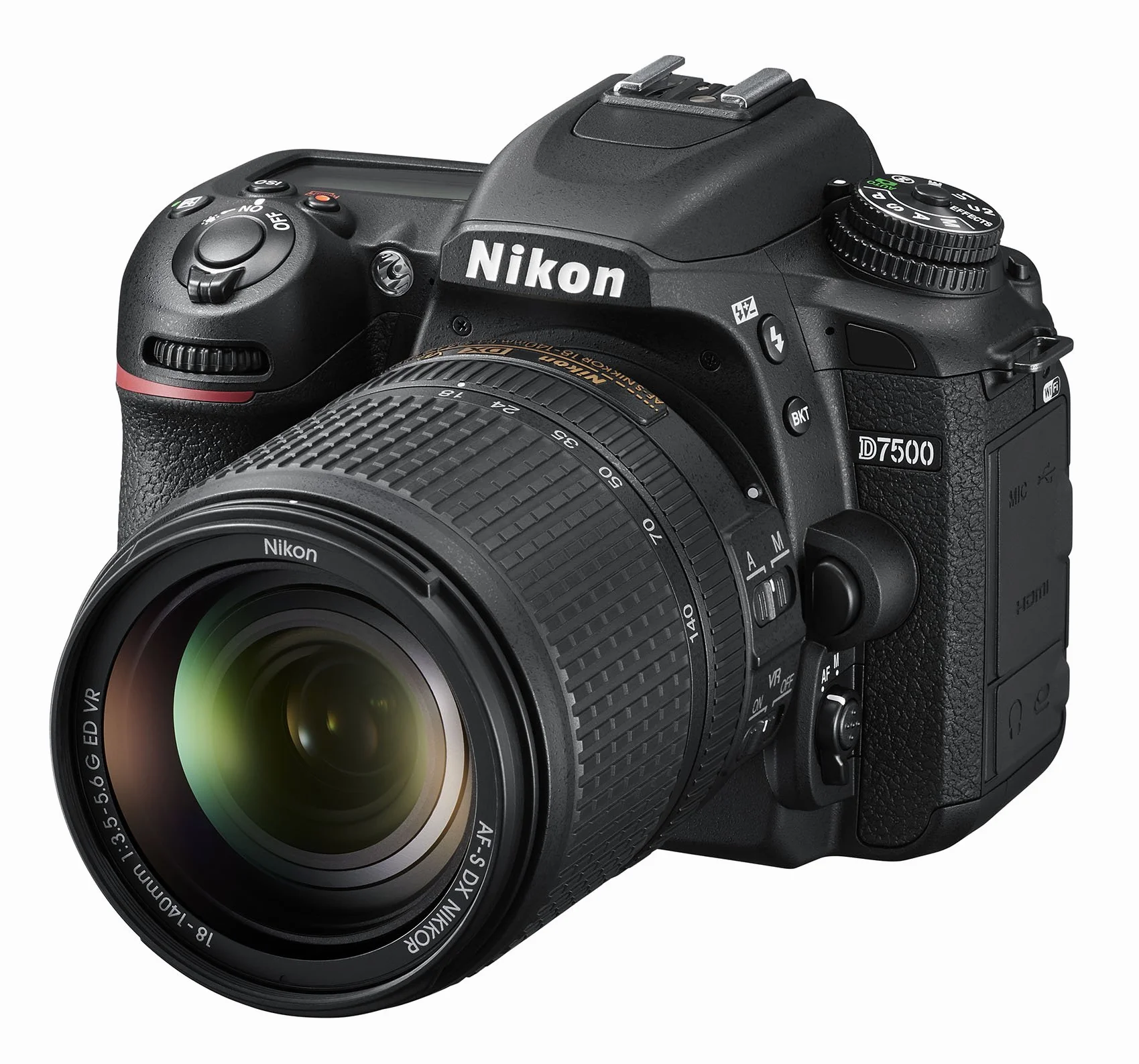 Nikon D7500 lustrzanka cyfrowa, 20,9 megapikseli, SD-8 GB 200 x Premium Lexar