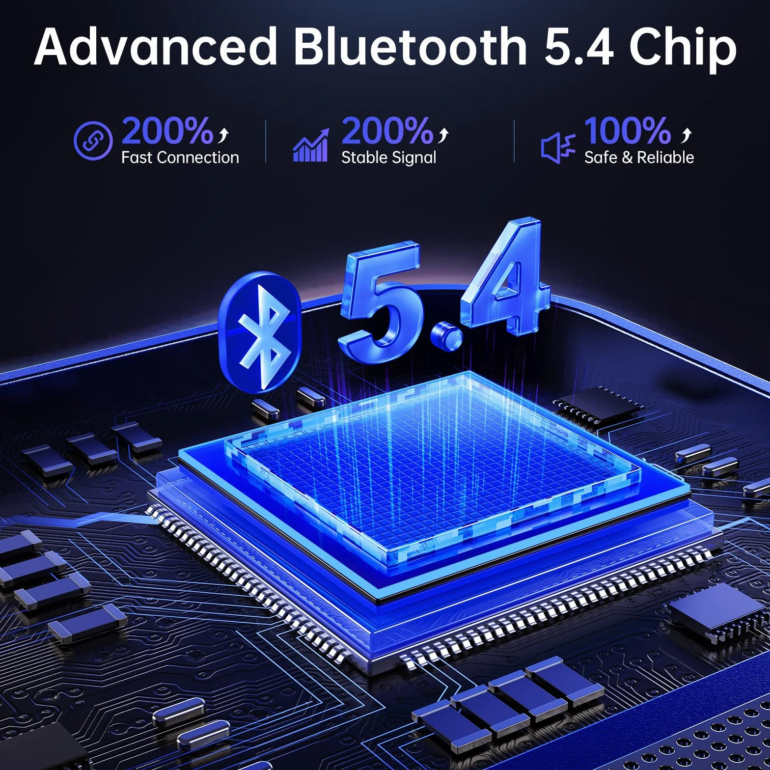 Syncwire Adapter samochodowy Bluetooth 5.4 Duży mikrofon Aux 3.5mm Jack Zestaw odbiornika Bluetooth nawijany kabel Głęboki bas HiFi Kolorowe światło