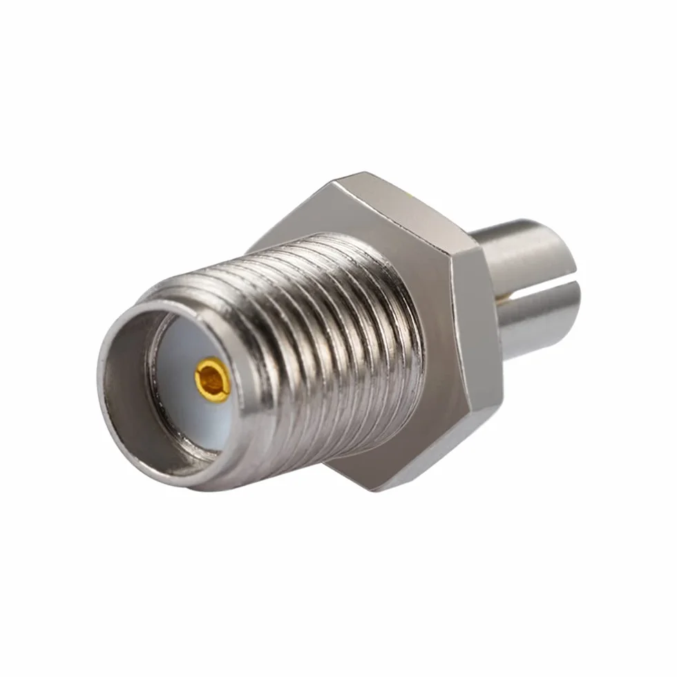 Vecys 2 Sztuki SMA Żeńskie do TS9 Męskie Adapter 2G 3G 4G TS9 SMA Adapter Anteny Kompatybilny z LTE Antena Router GSM WLAN UMTS Mobilny Internet