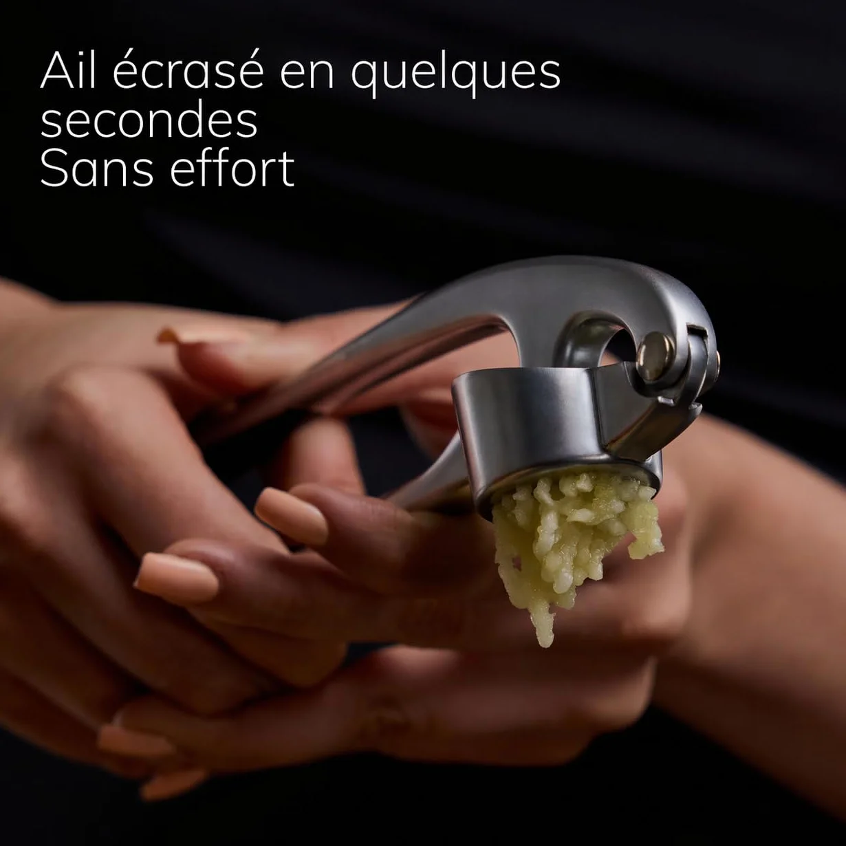 Presse Ail Premium Hachoir Broyeur Facile Utiliser Nettoyer Écrase Ail Gingembre Solide Durable