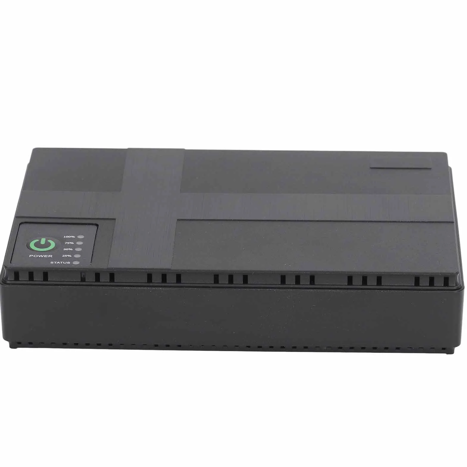 Zasilacz Awaryjny 10400mAh UPS Podtrzymanie Bateryjne, 5V 9V 12V 2A POE 15V 24V 1A Zasilacz Wyjściowy do Routera, Modemu, Kamery Bezpieczeństwa (Wtyczka UE)