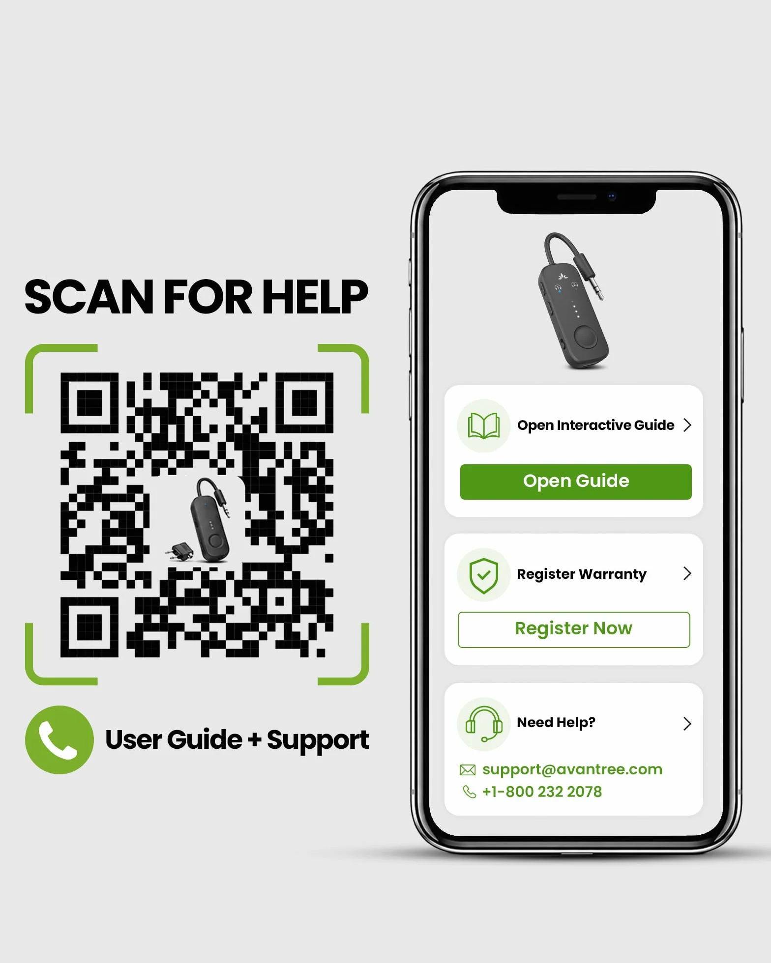 Avantree Relay – adapter Bluetooth do samolotu z chipsetem Qualcomm, obsługa 2 słuchawek, 25 h pracy, aptX Adaptive i HD audio, nadajnik dla AirPods, Bose i podróży lotniczych
