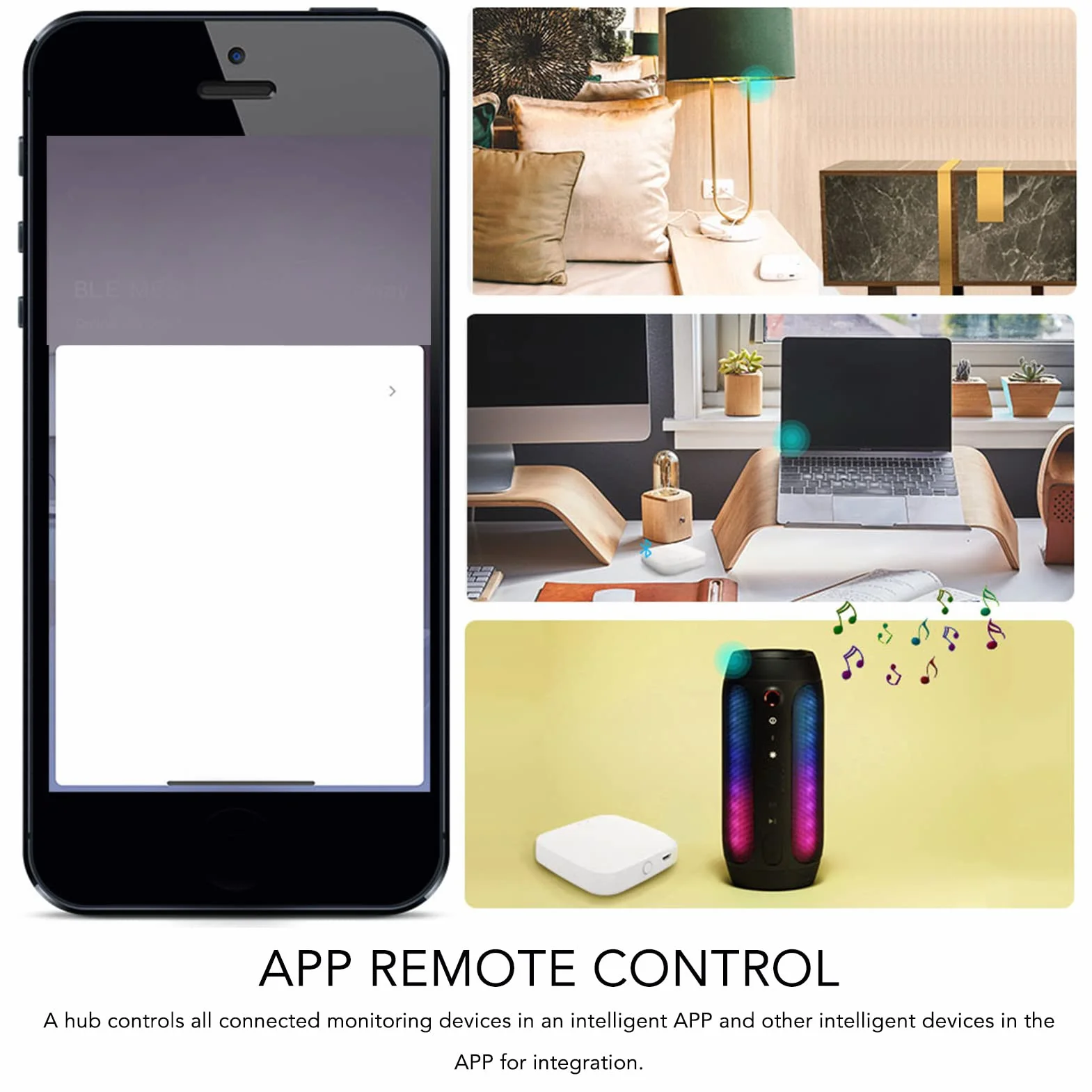Inteligentny Koncentrator Domowy, Wifi Bluetooth Gateway Hub Mini Pilot Zdalnego Sterowania Mesh Router Bezprzewodowy Wykrywanie Podczerwieni dla Aplikacji Tuya dla ZigBee