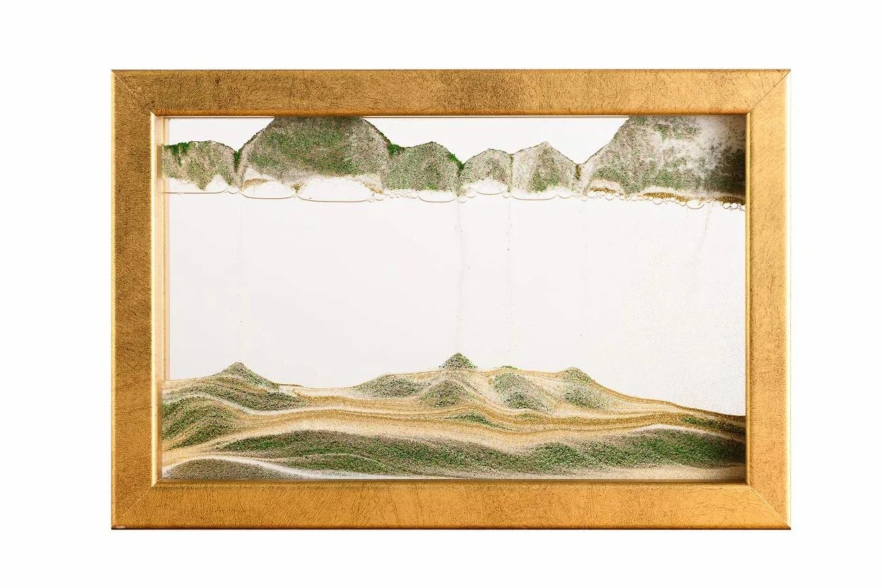 KB Collection Art du sable autrichien, galerie Horizon, or riche