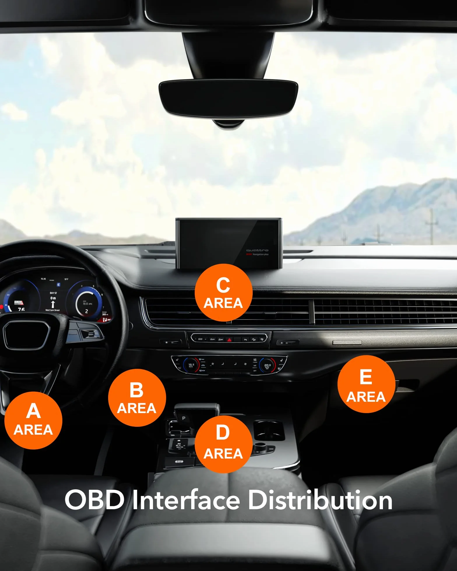 Zestaw WOLFBOX USB C Hardwire OBD, zestaw kabli do ładowania samochodu 12 V-24 V do 5 V, pasuje do kamer samochodowych G840S/G930/G840H/G850/G850PRO/X5/i07/i17/X3